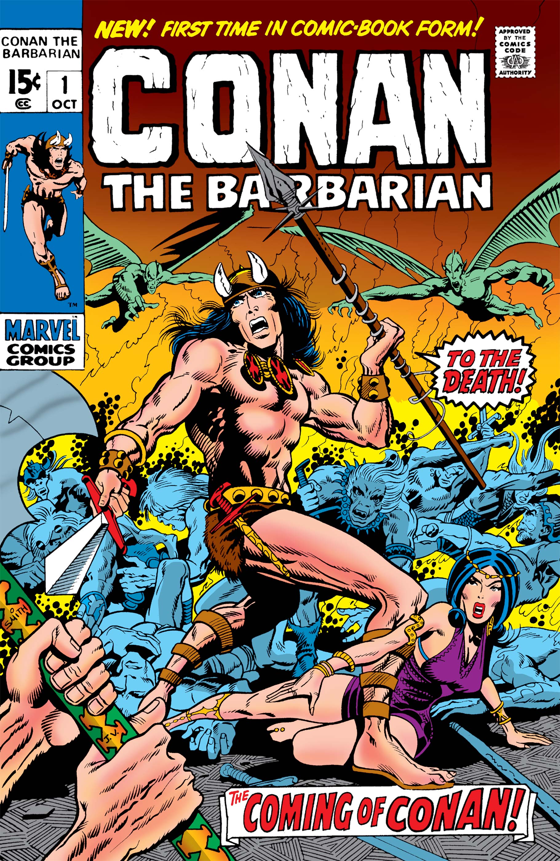 Random comic issue logo