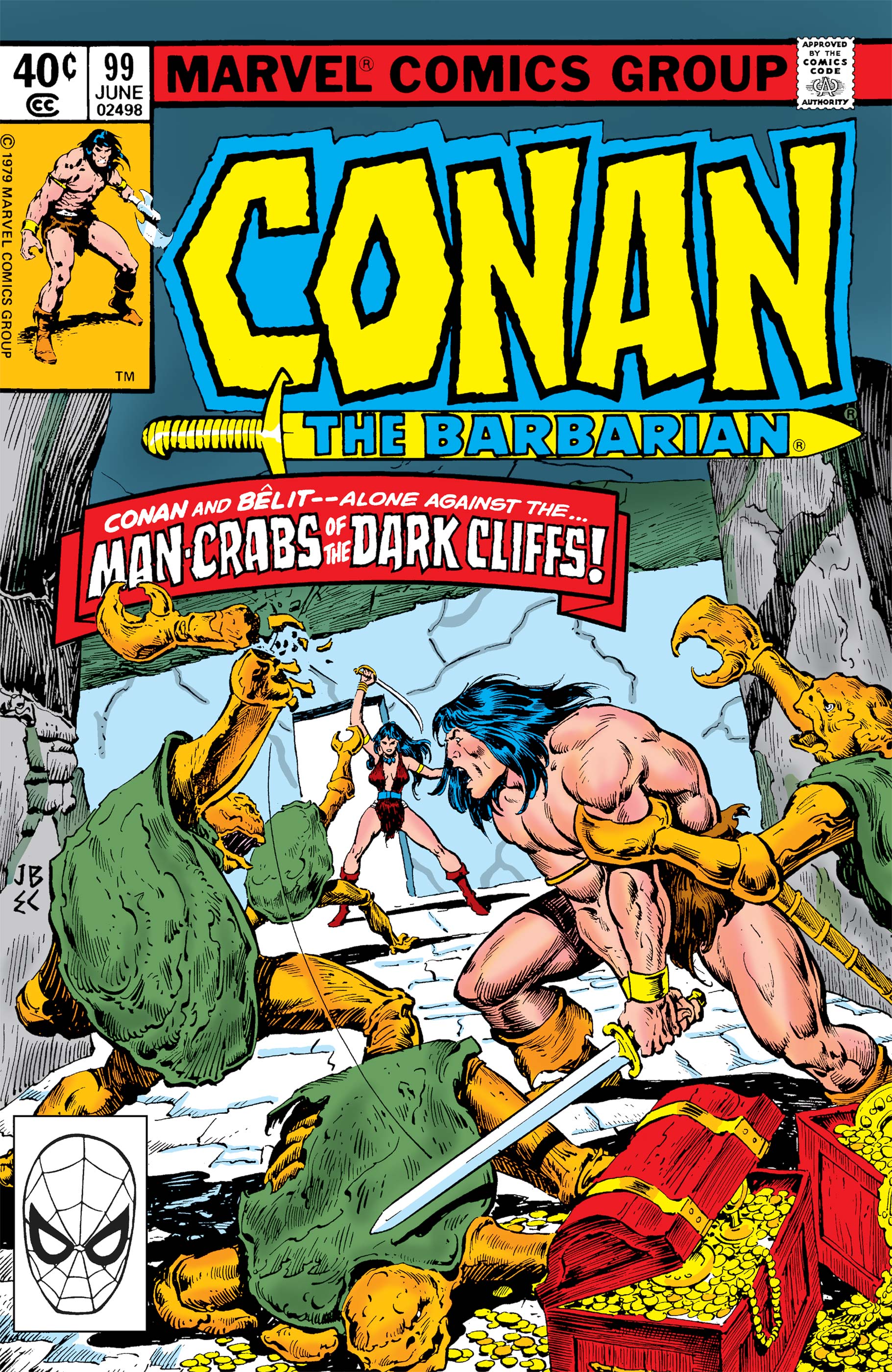 Random comic issue logo