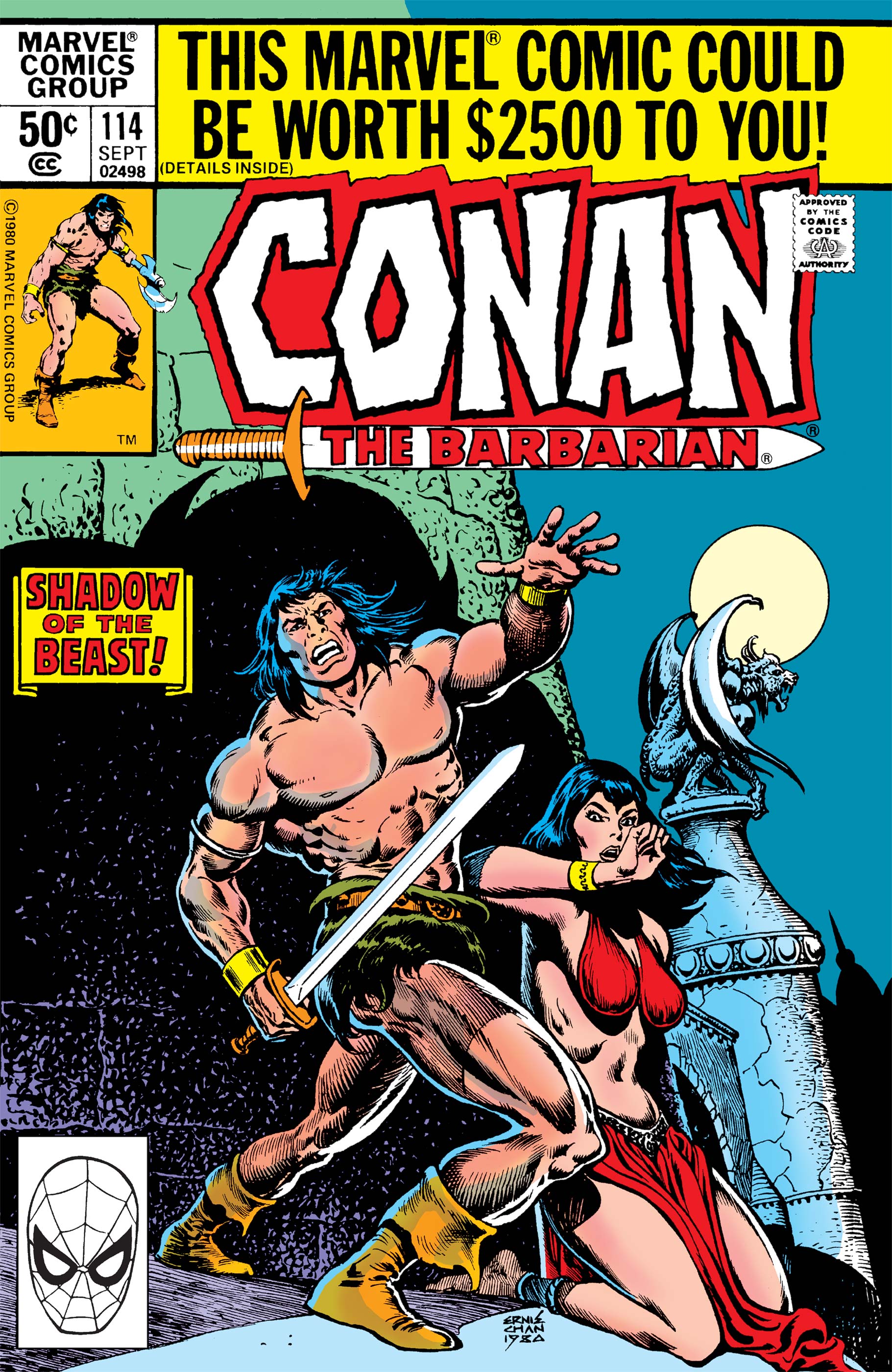 Random comic issue logo