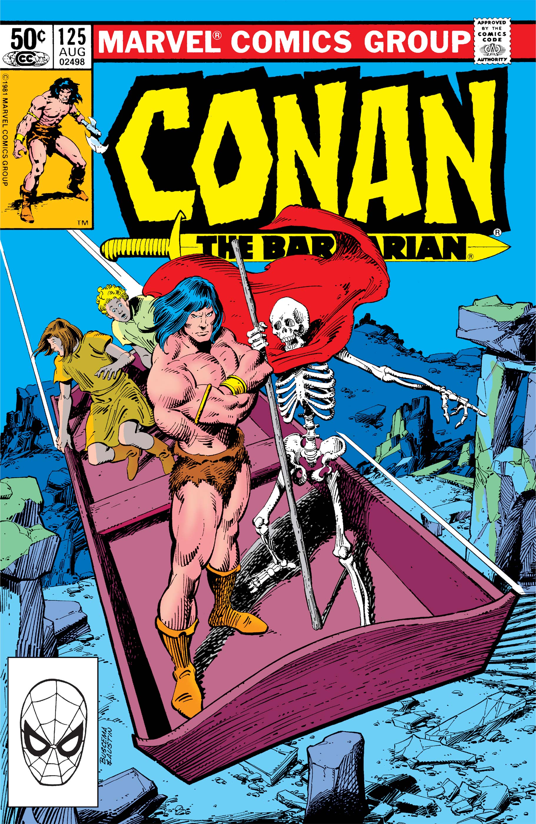 Random comic issue logo