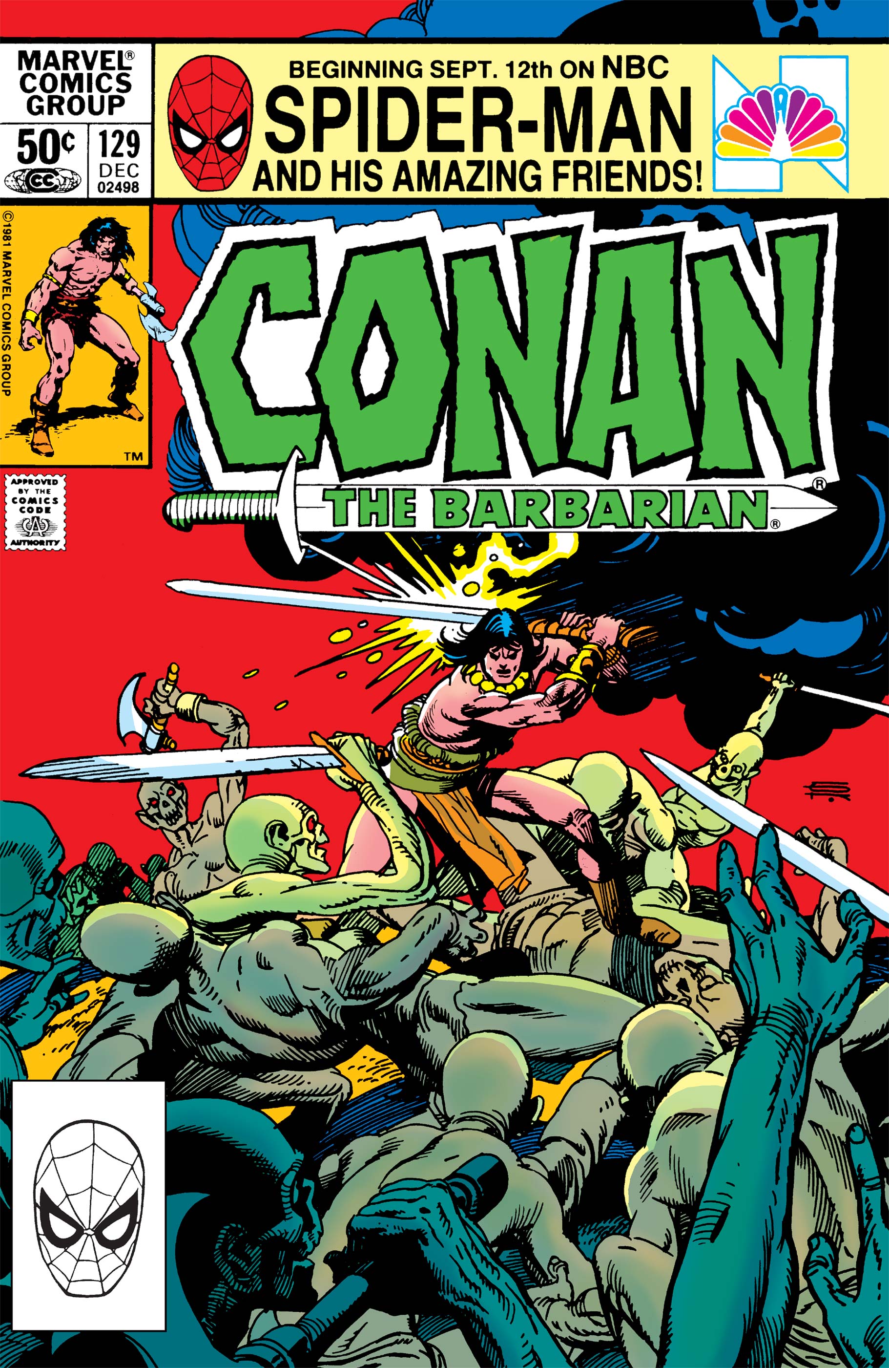 Random comic issue logo