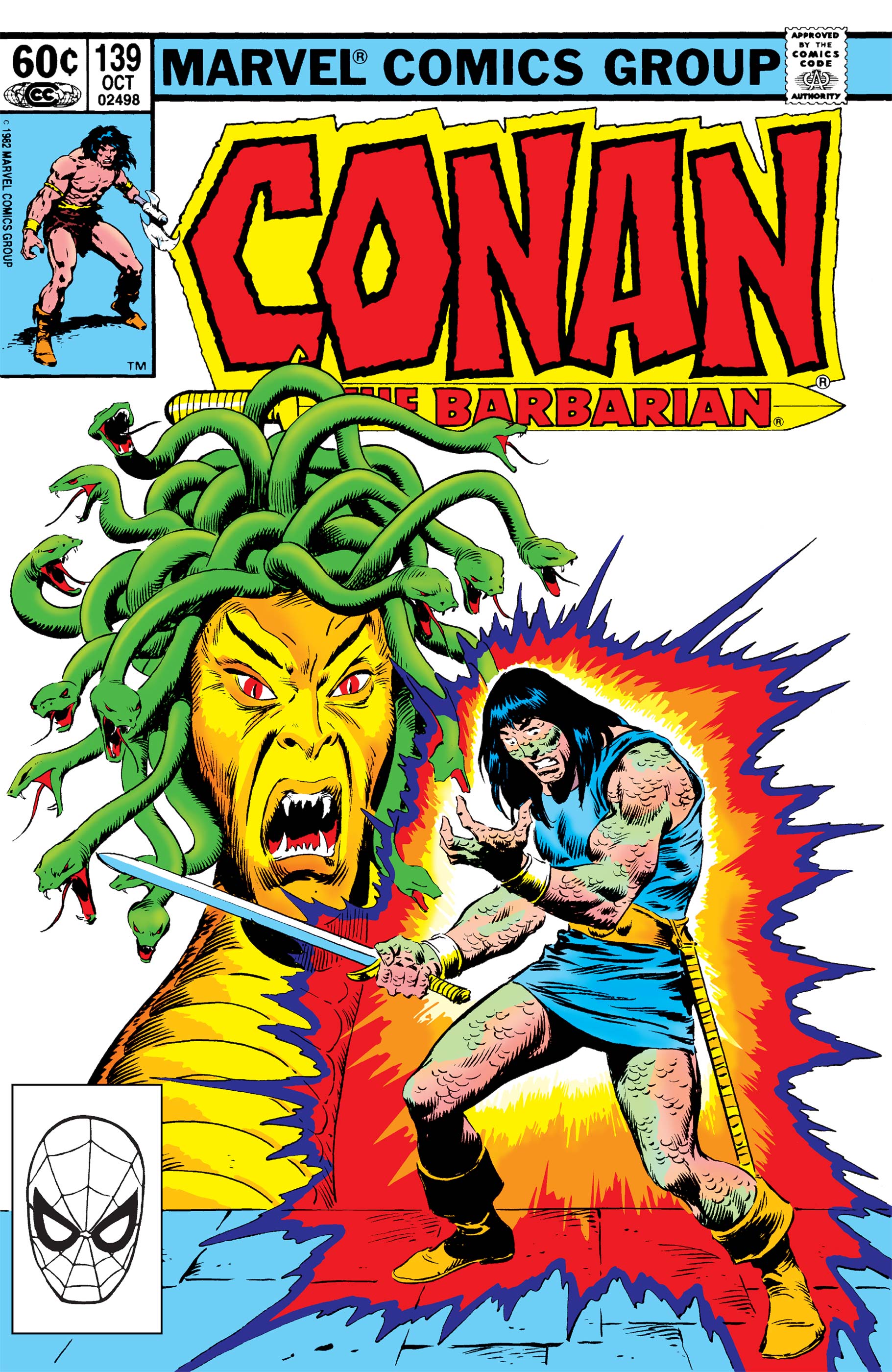 Random comic issue logo