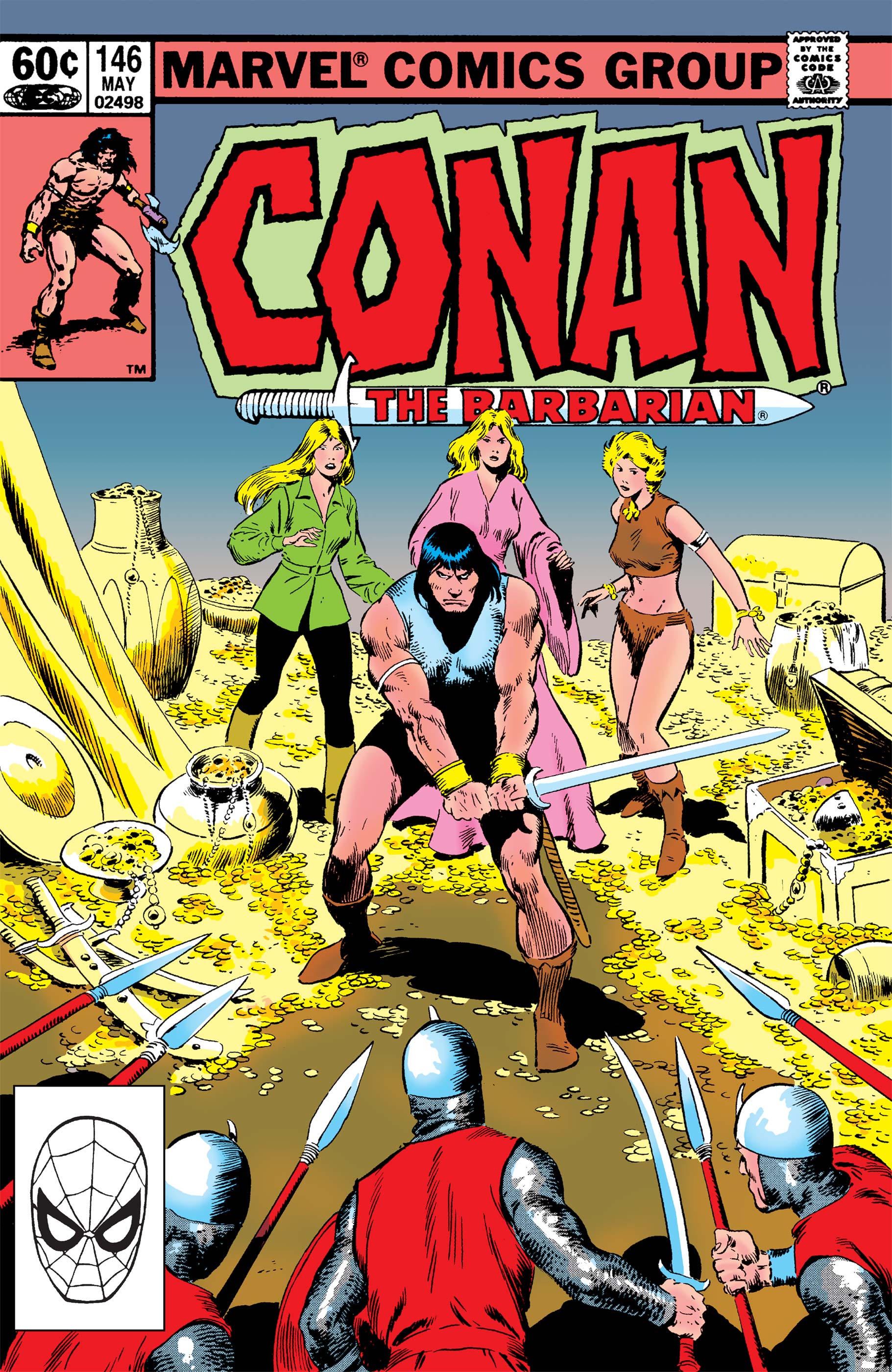 Random comic issue logo