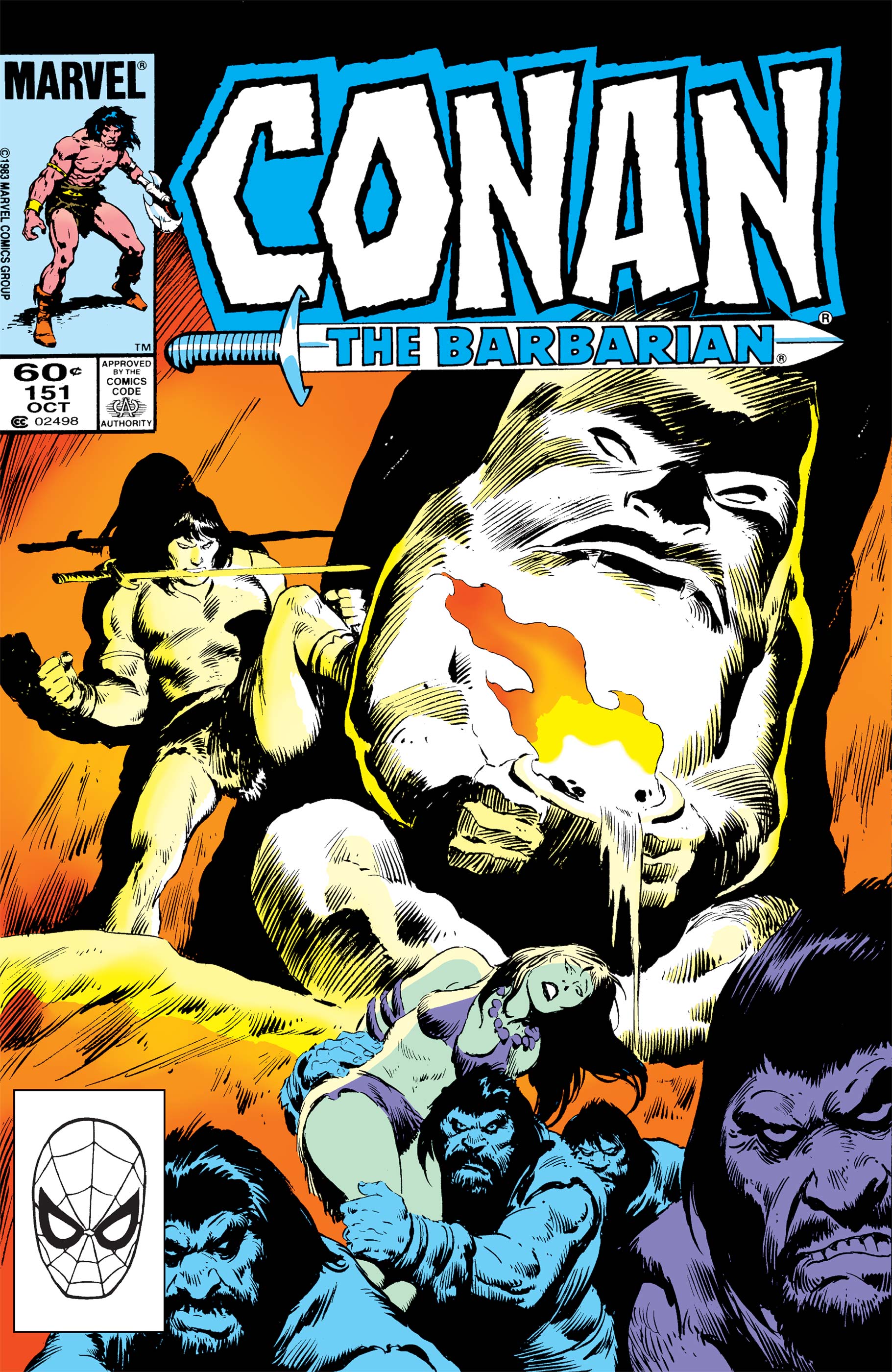 Random comic issue logo