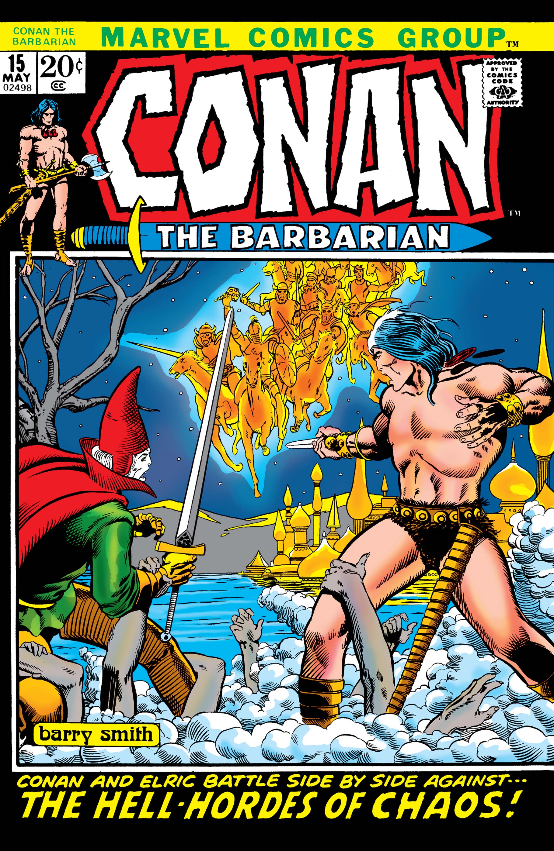 Random comic issue logo