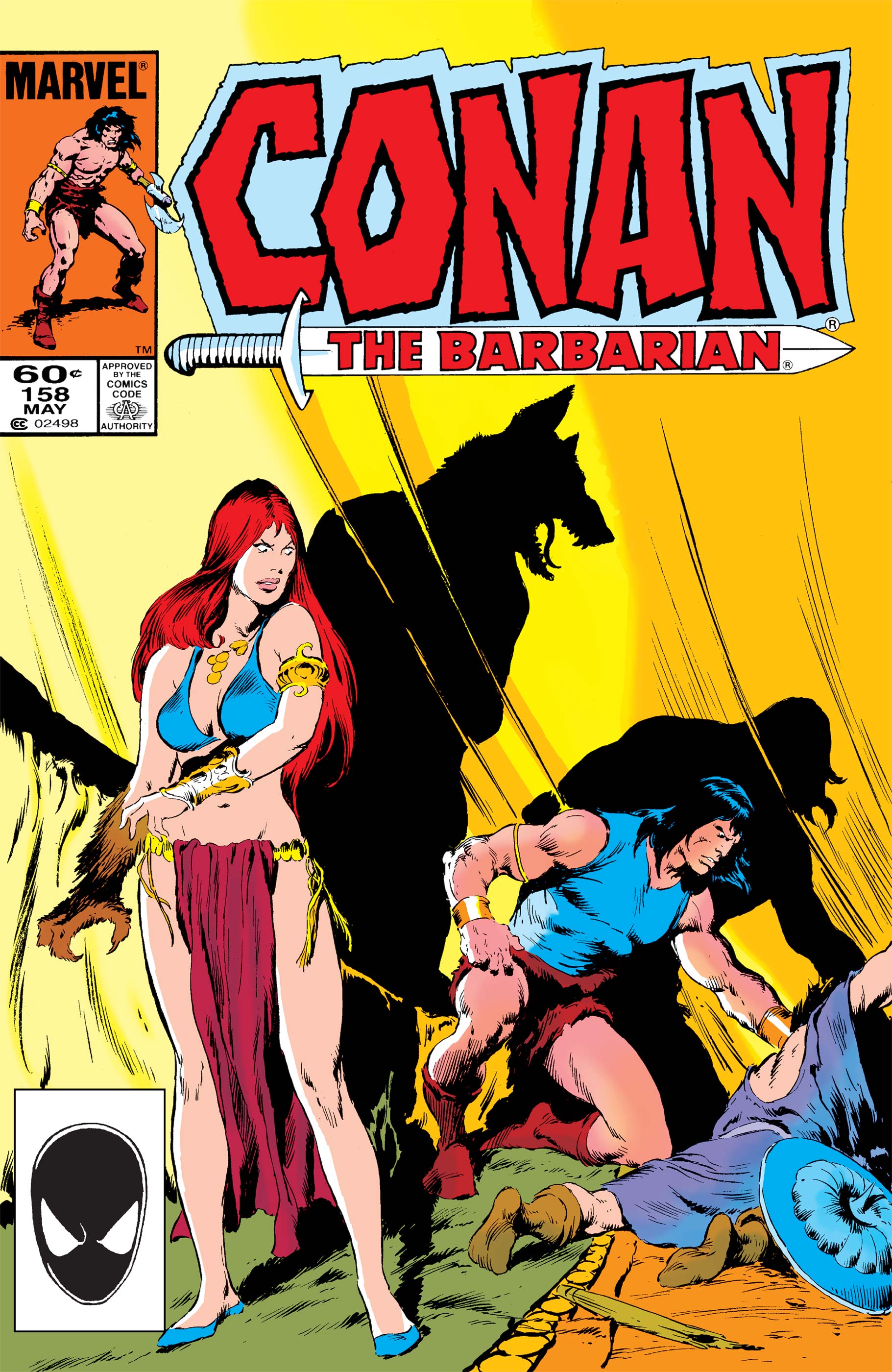 Random comic issue logo