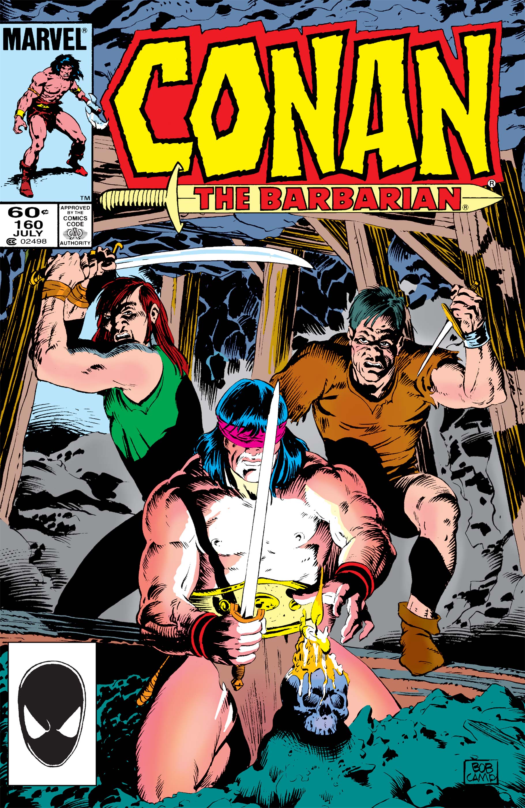 Random comic issue logo