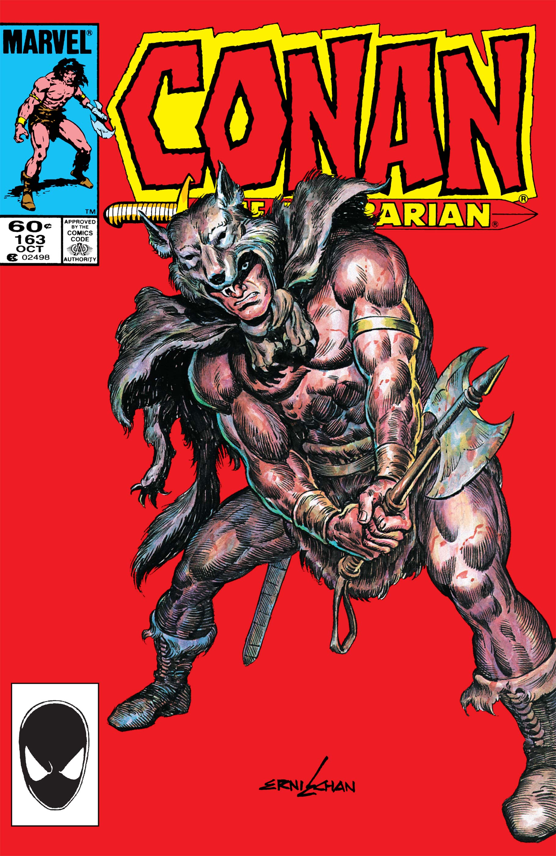 Random comic issue logo
