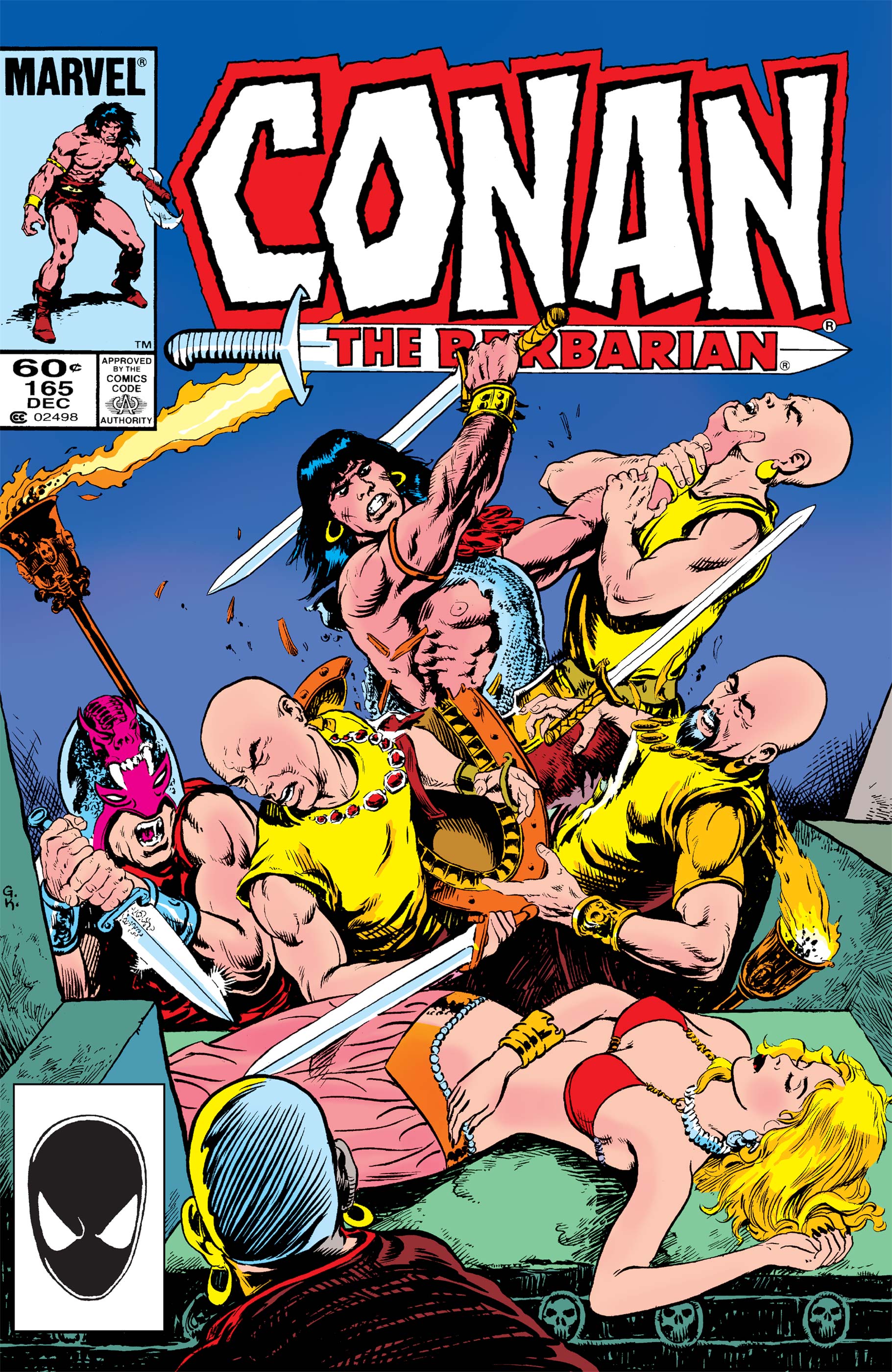 Random comic issue logo