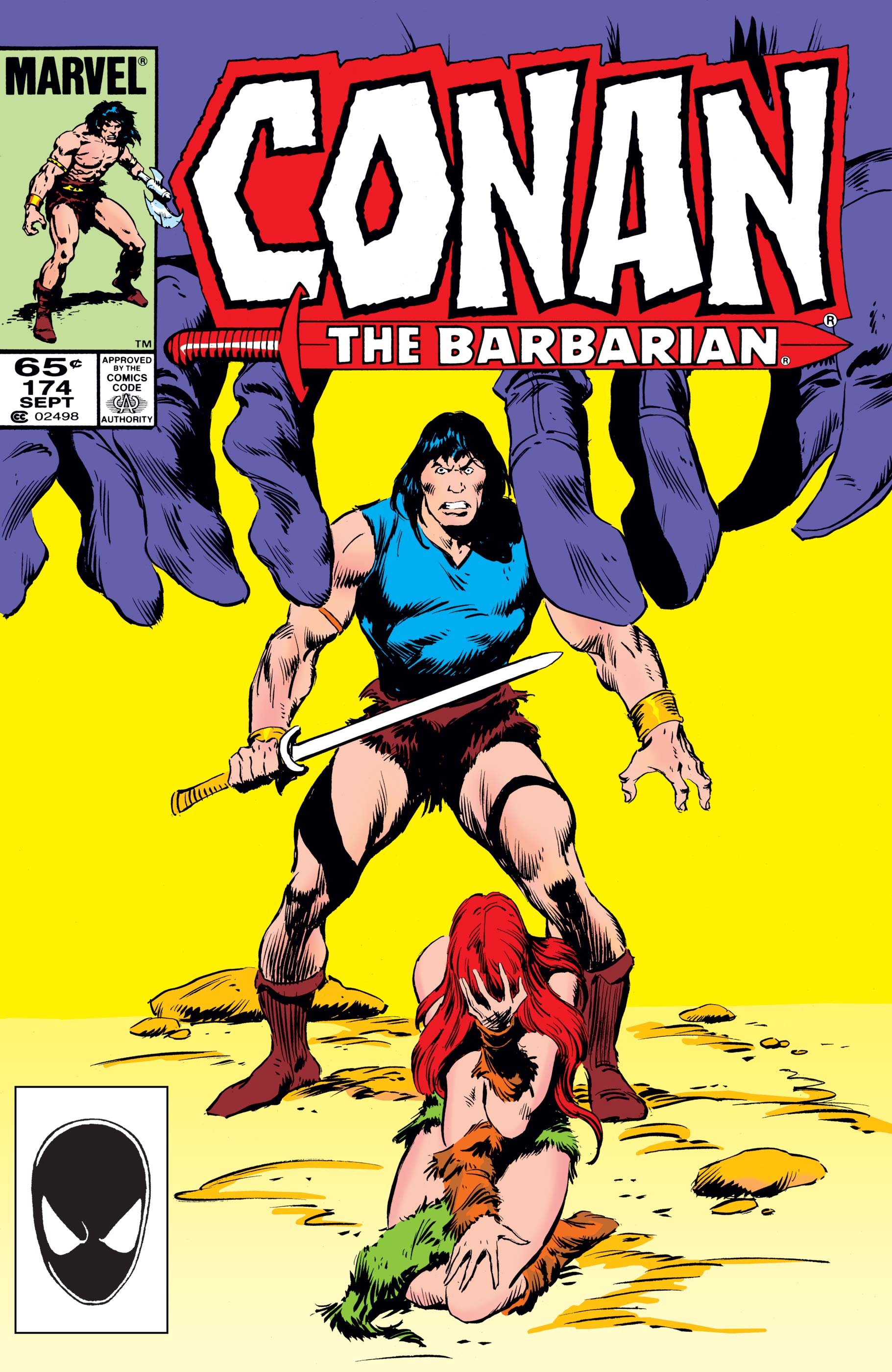 Random comic issue logo