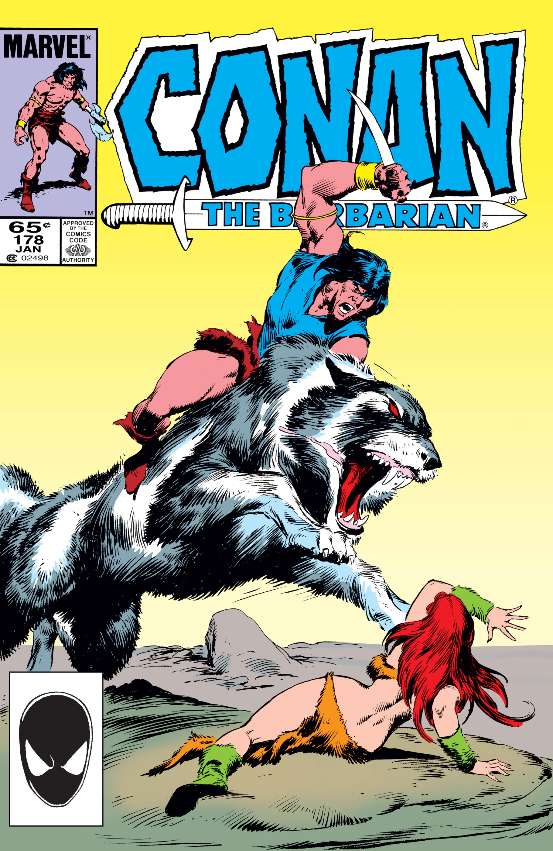 Random comic issue logo