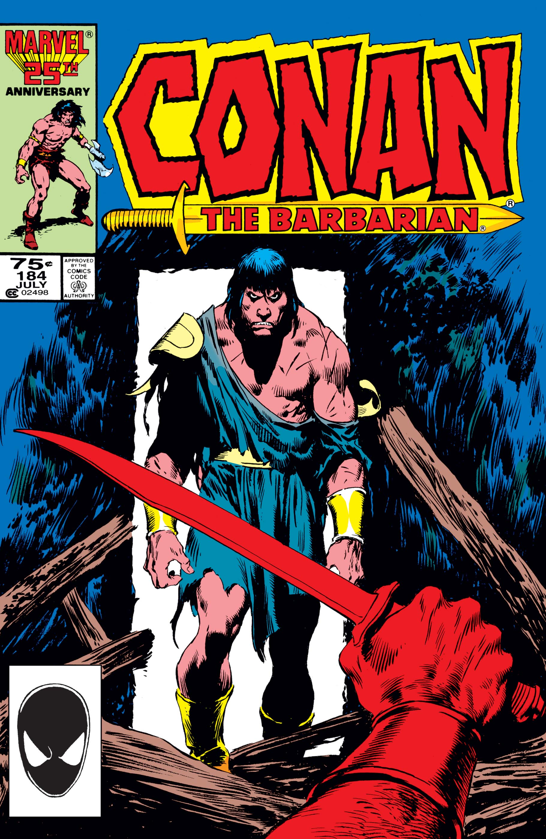 Random comic issue logo