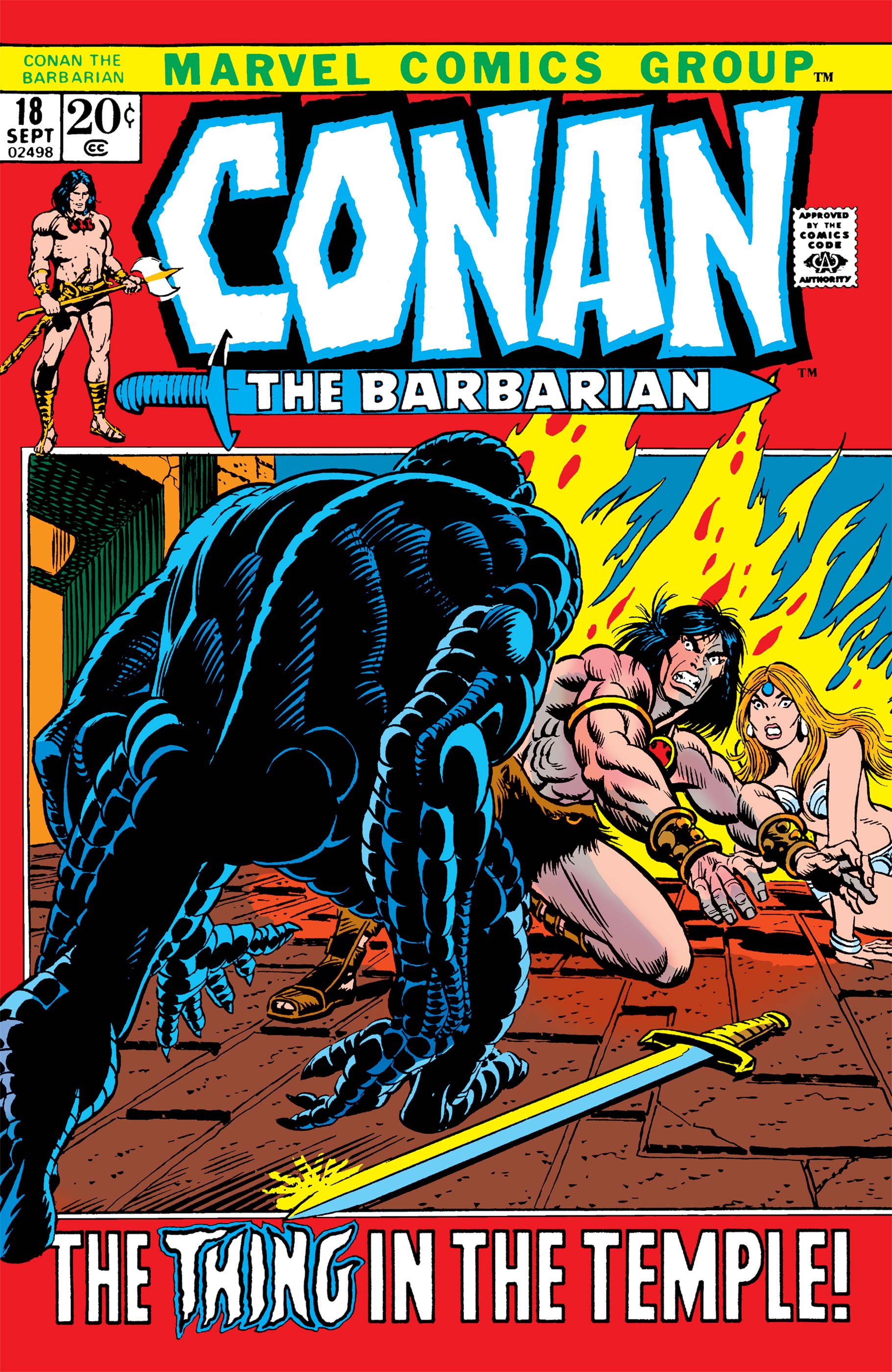 Random comic issue logo