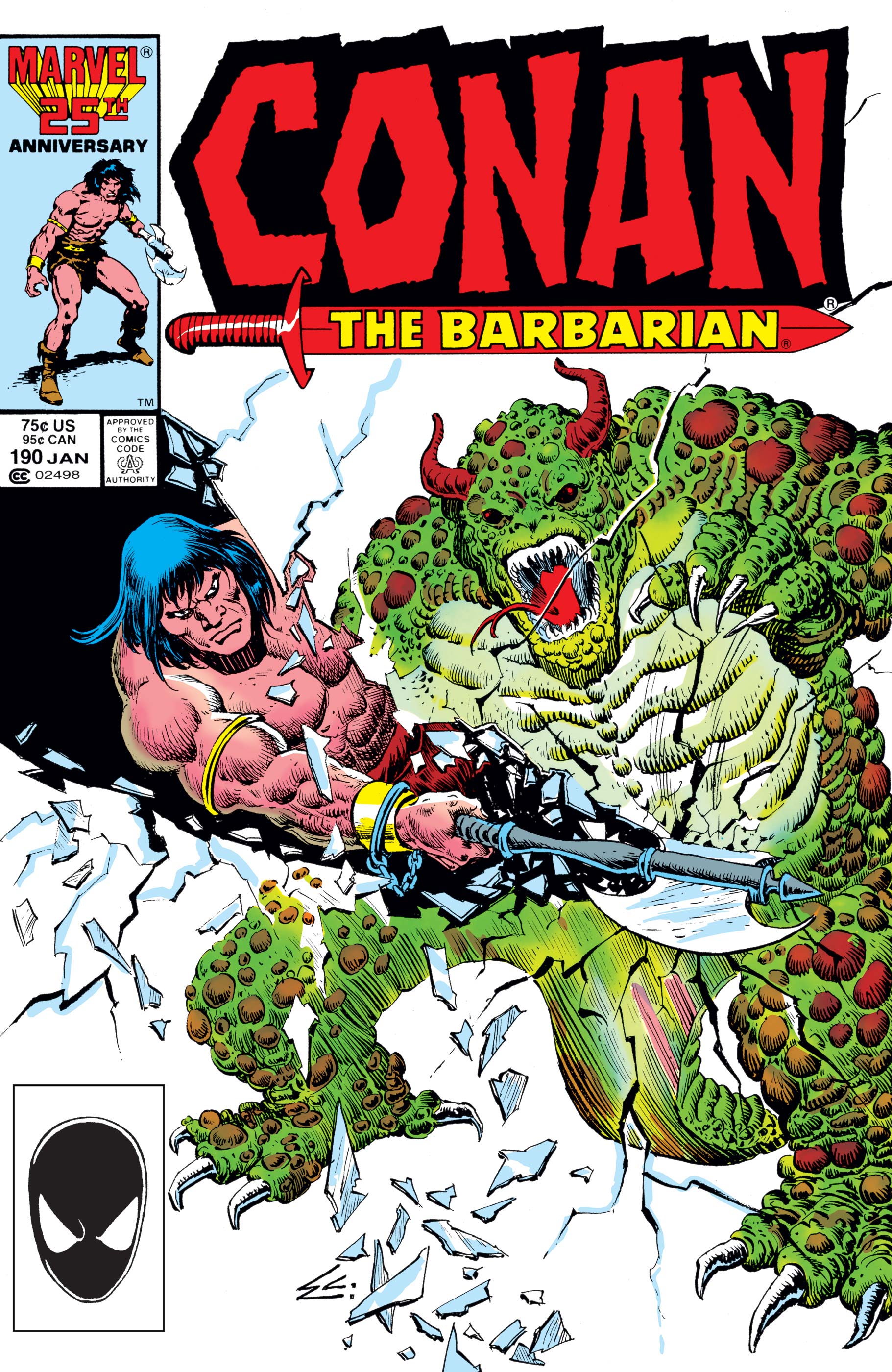 Random comic issue logo