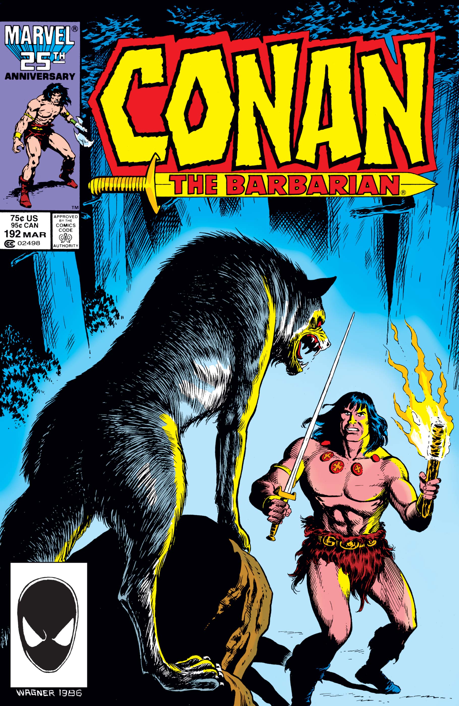 Random comic issue logo