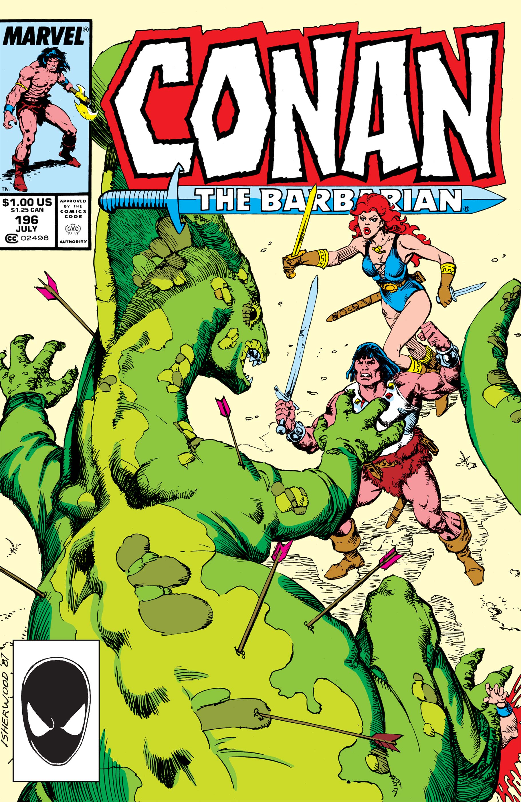 Random comic issue logo
