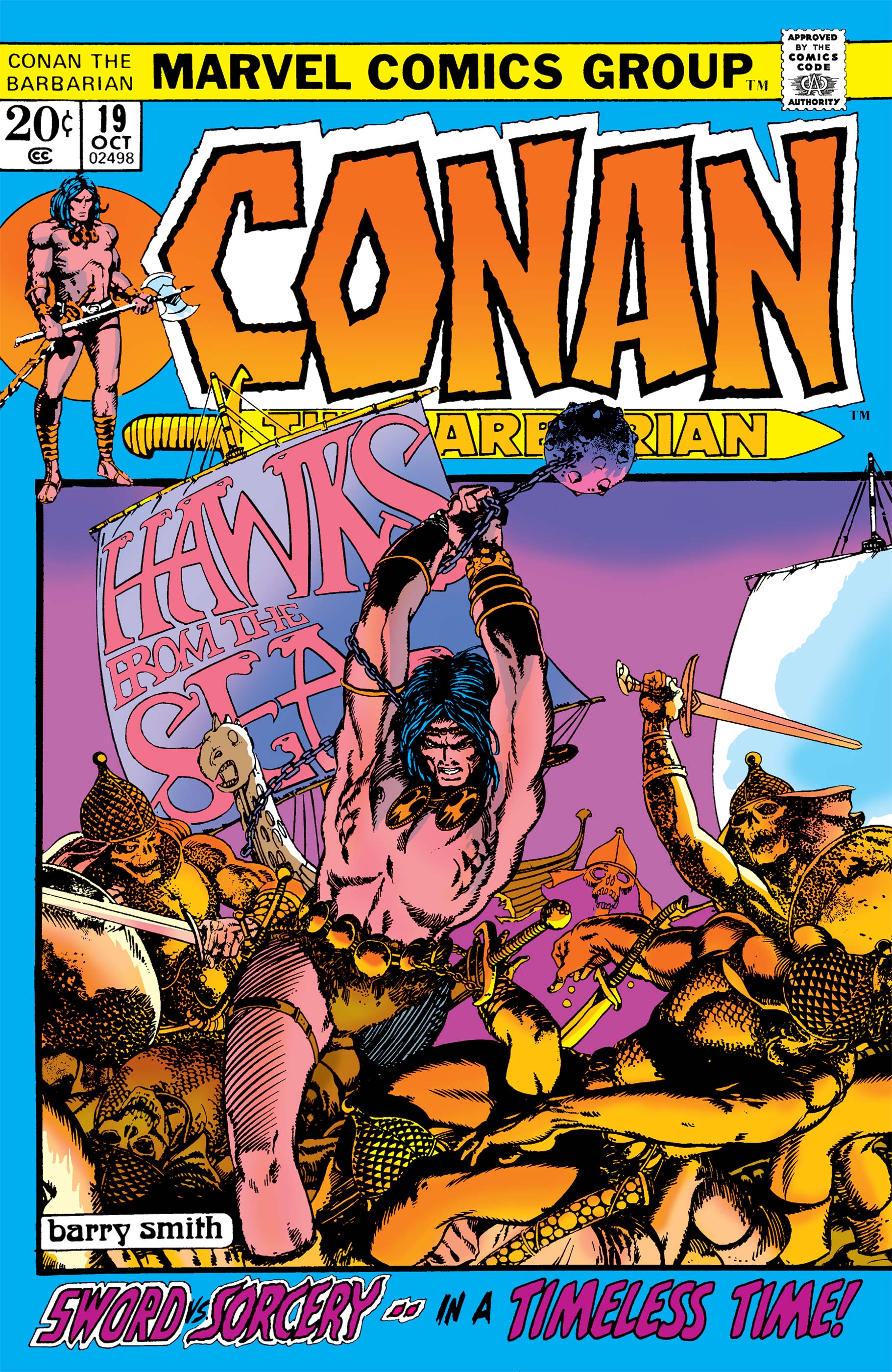 Random comic issue logo