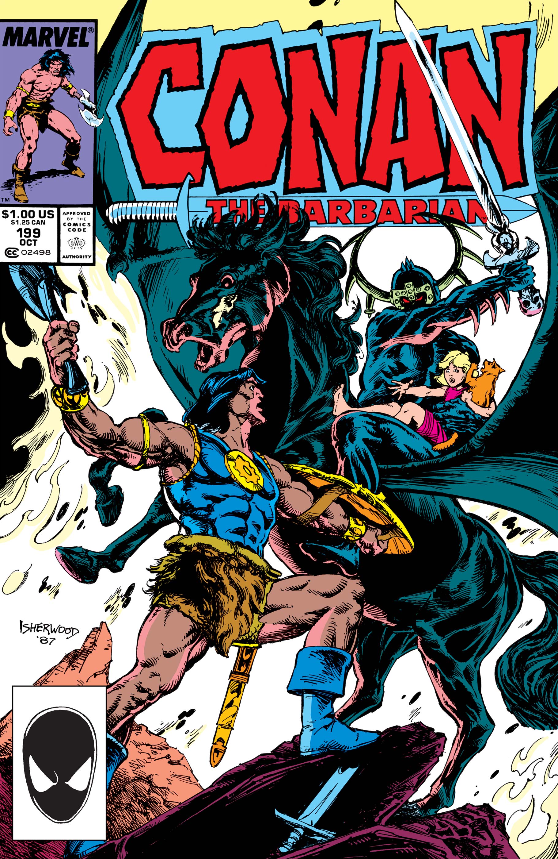 Random comic issue logo