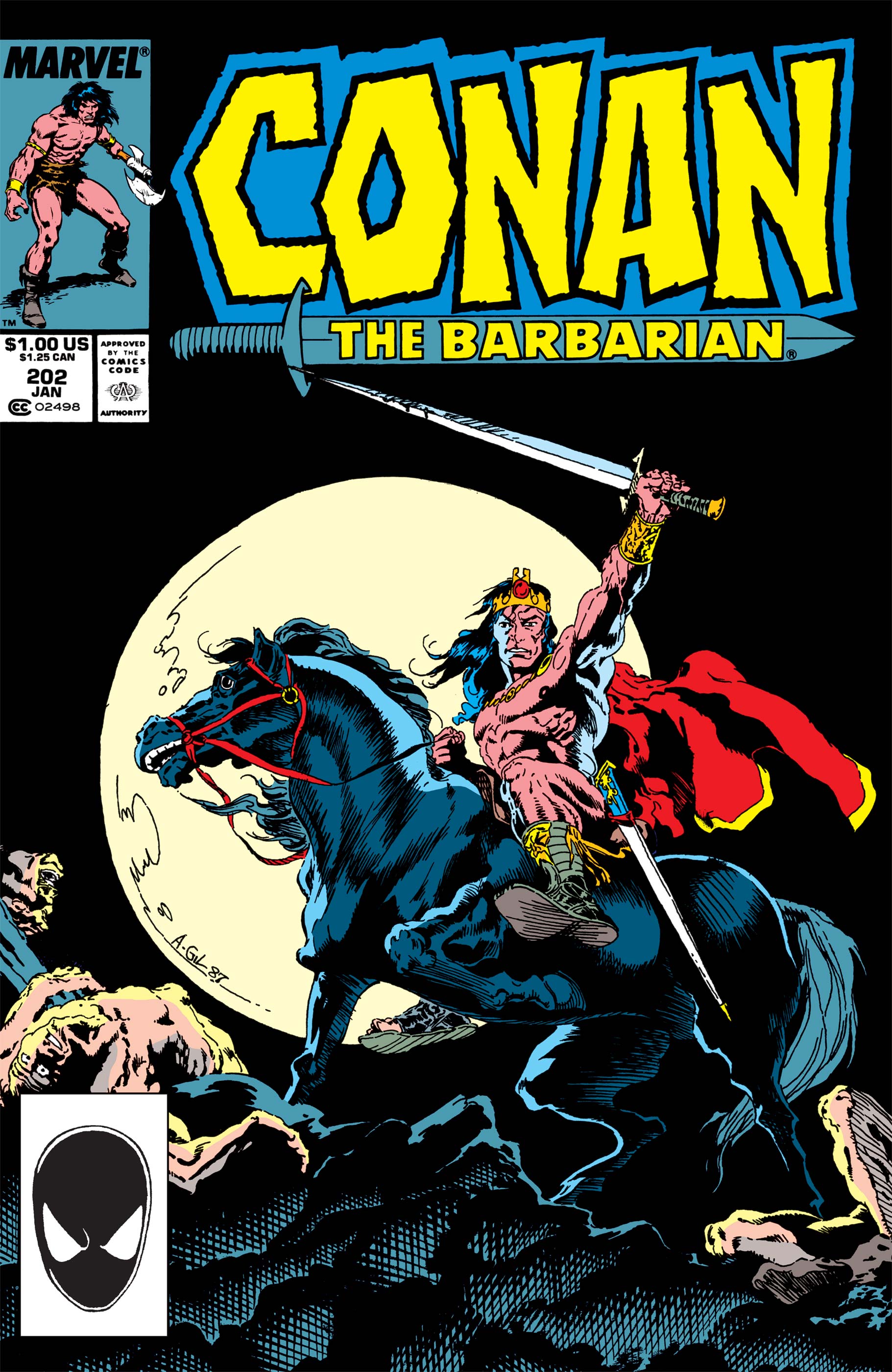 Random comic issue logo