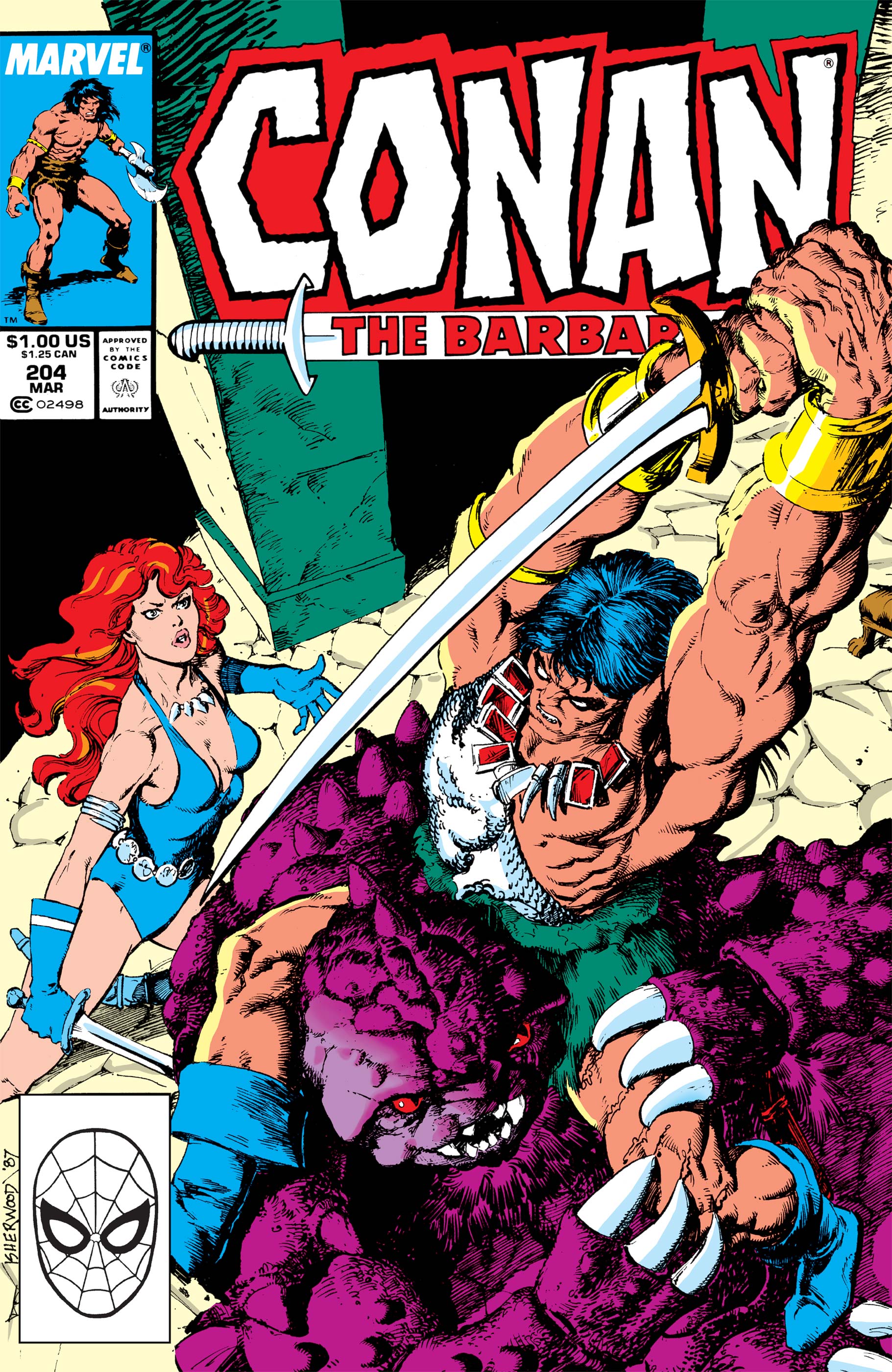 Random comic issue logo