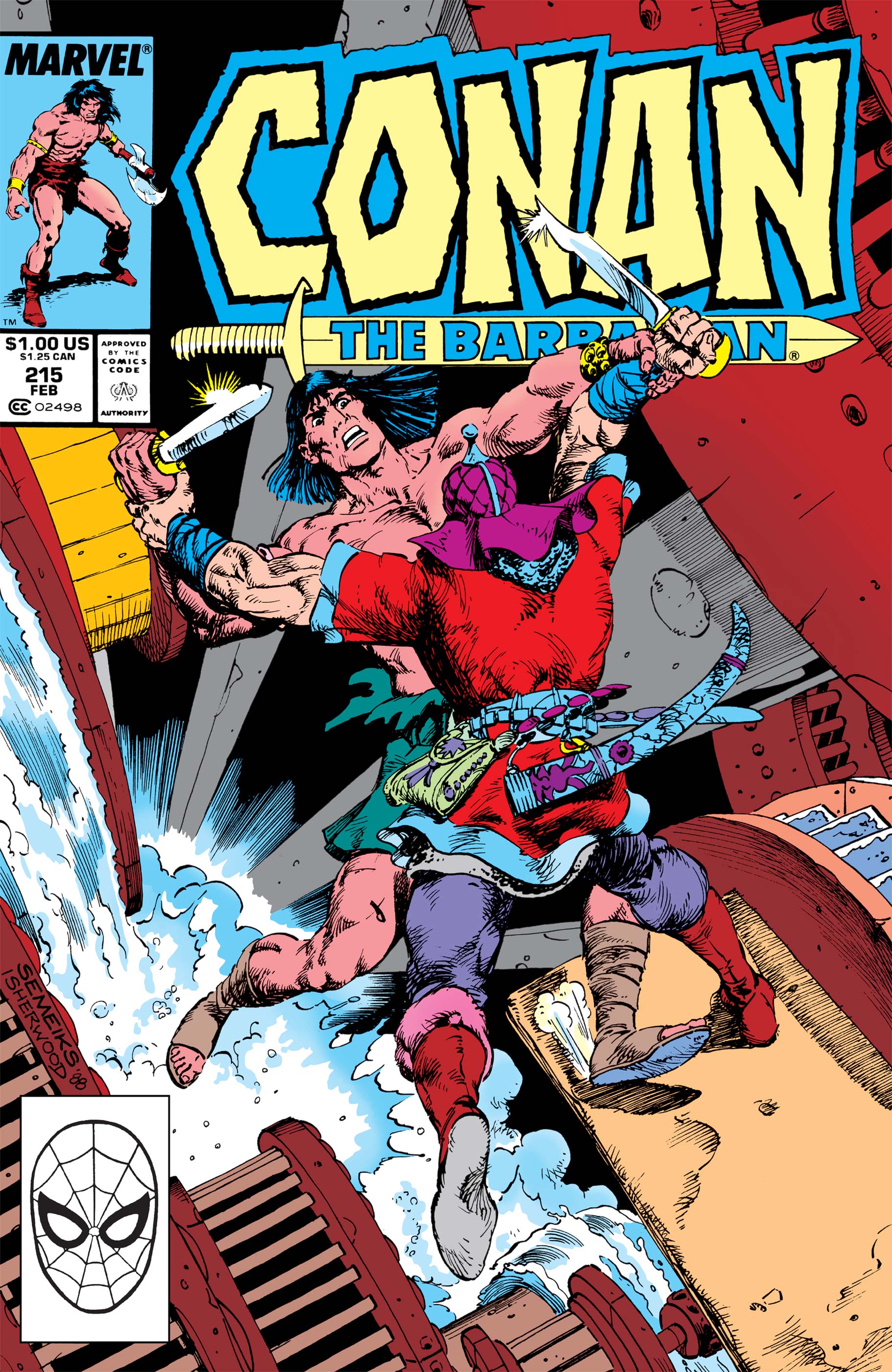 Random comic issue logo