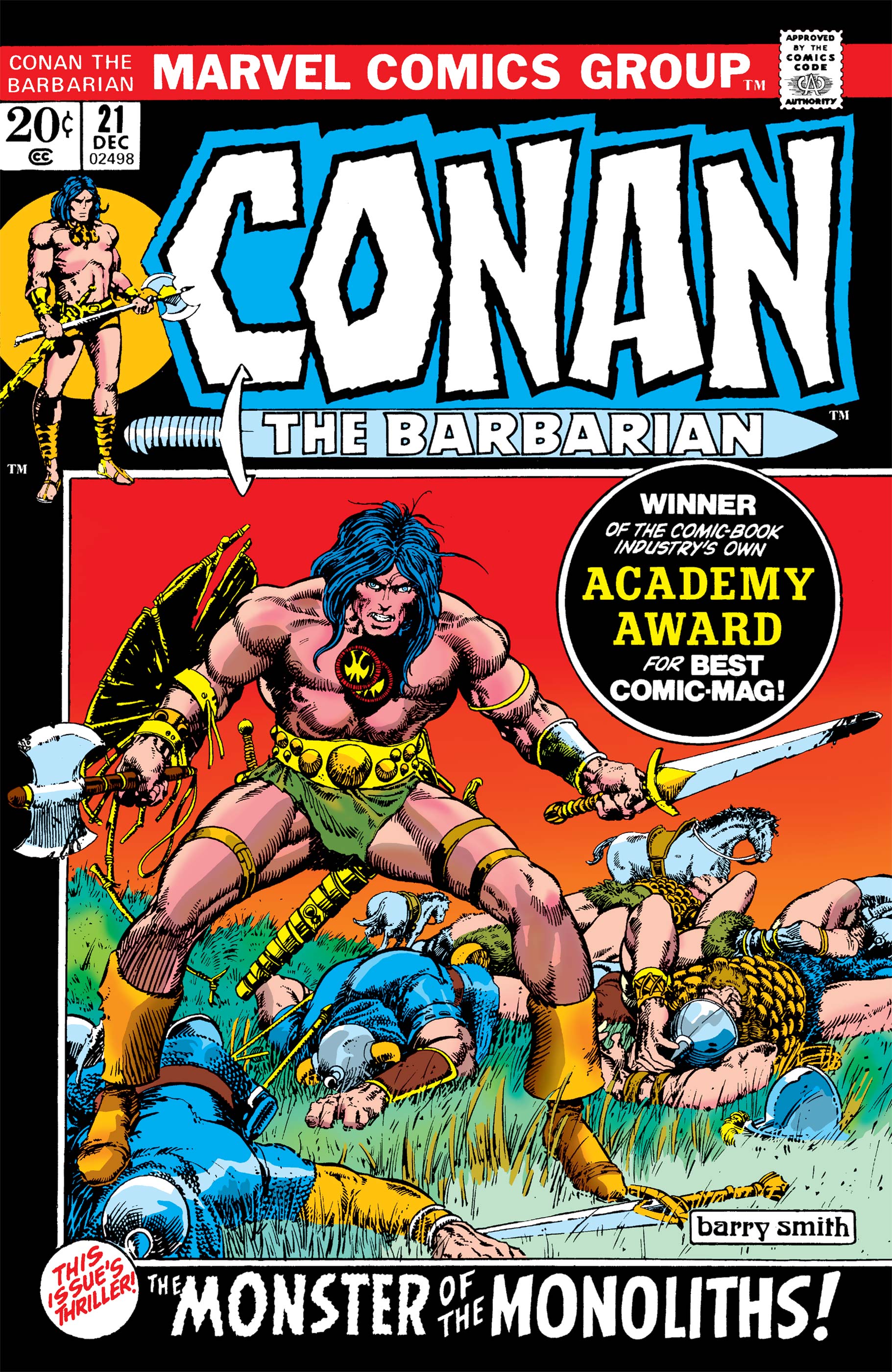 Random comic issue logo