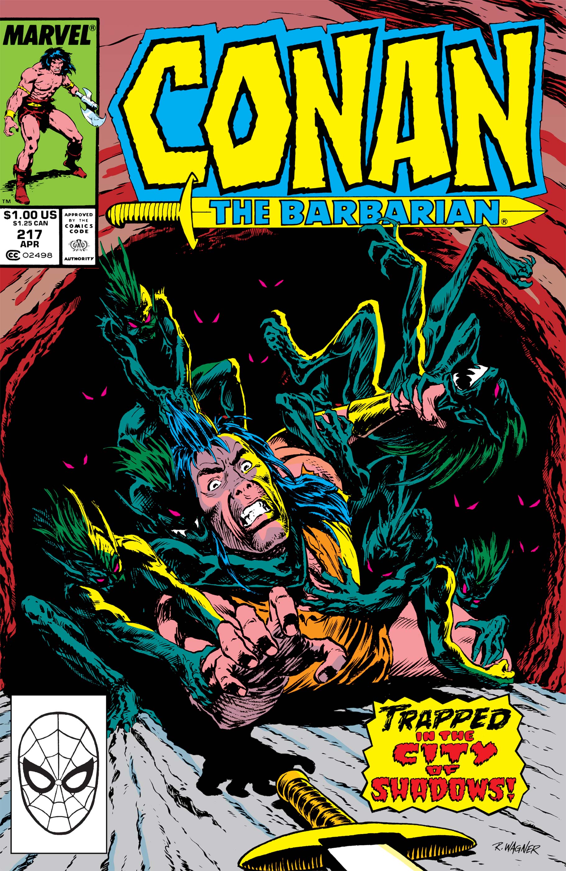 Random comic issue logo