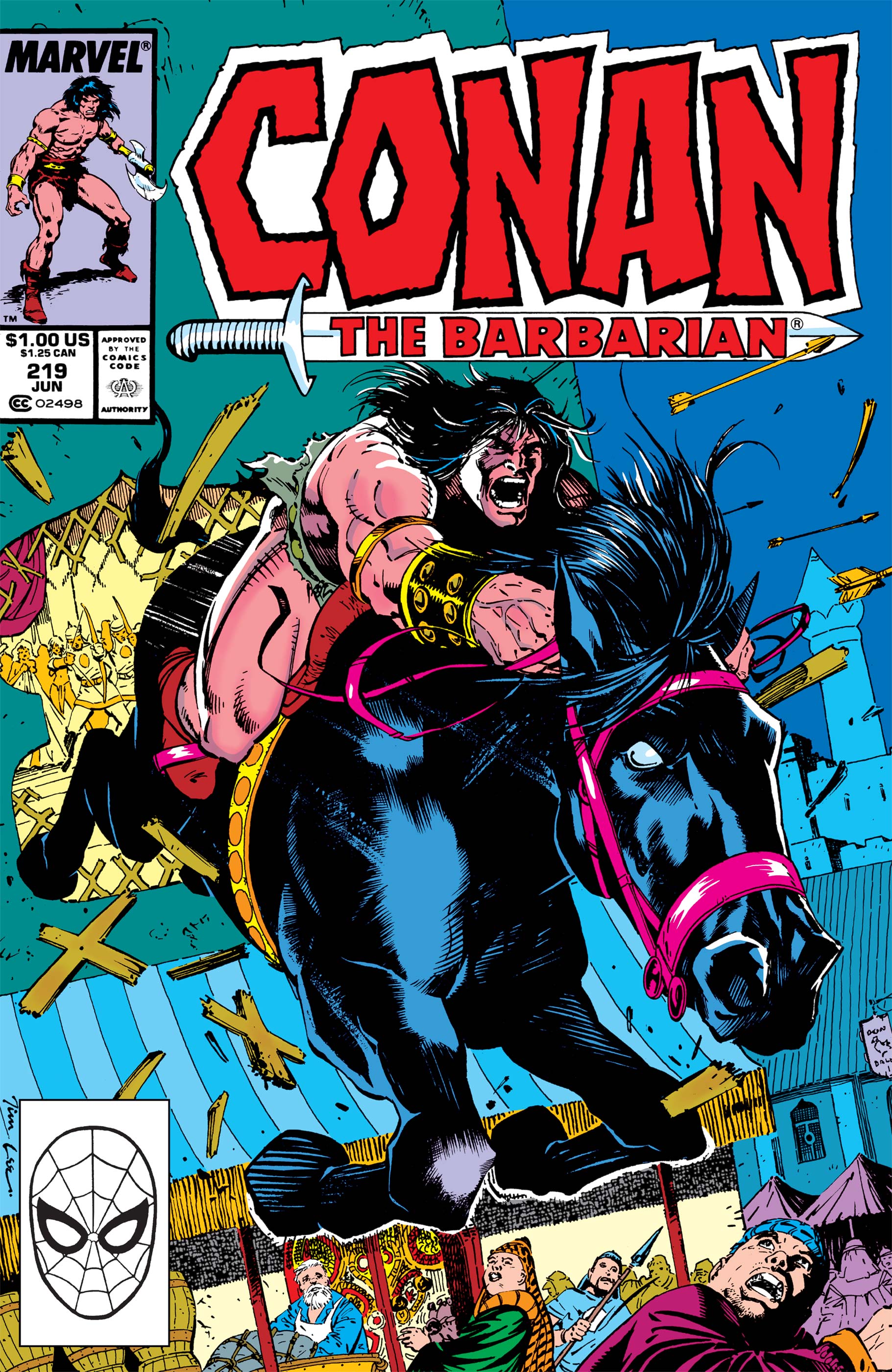 Random comic issue logo
