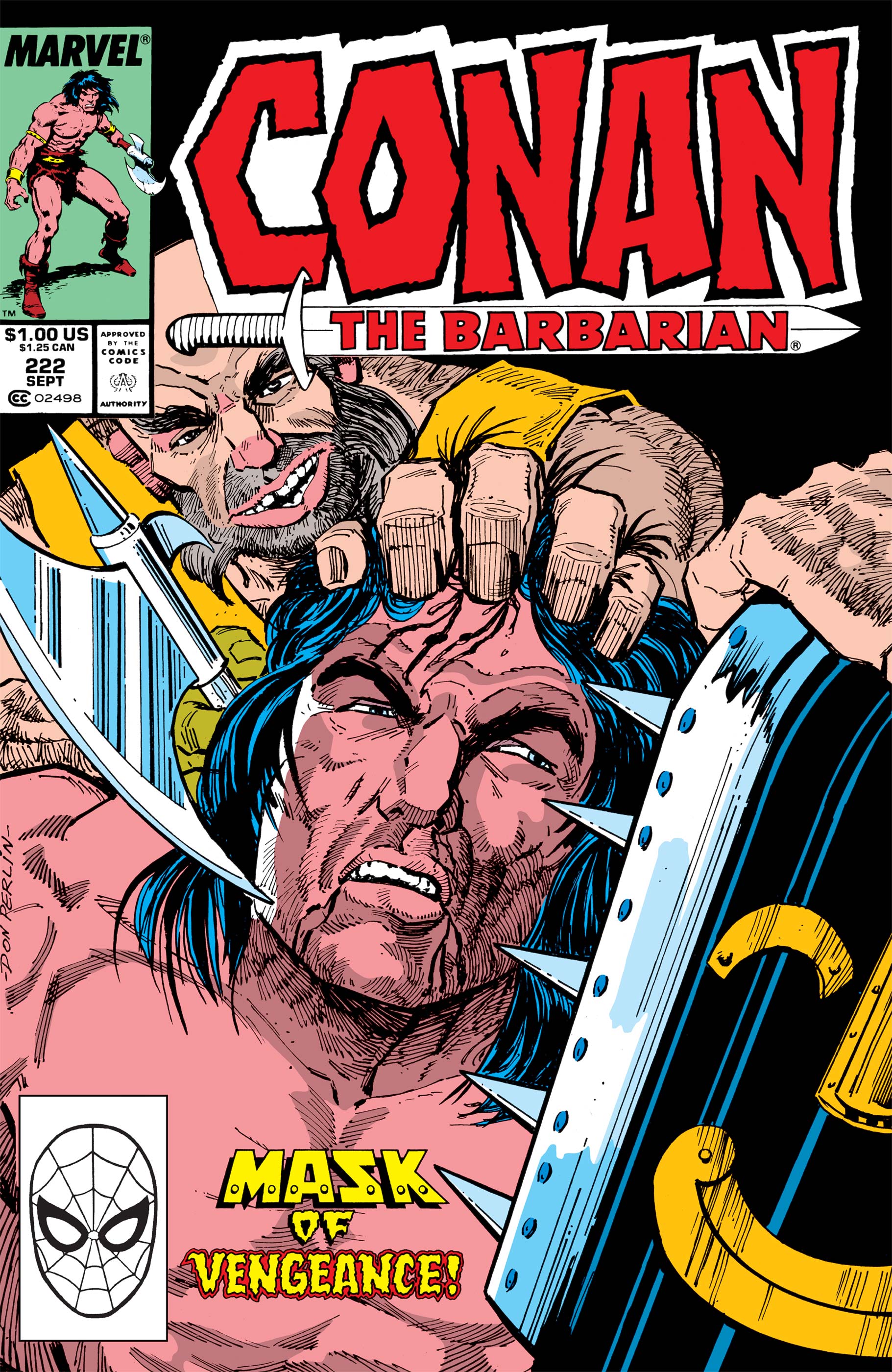Random comic issue logo