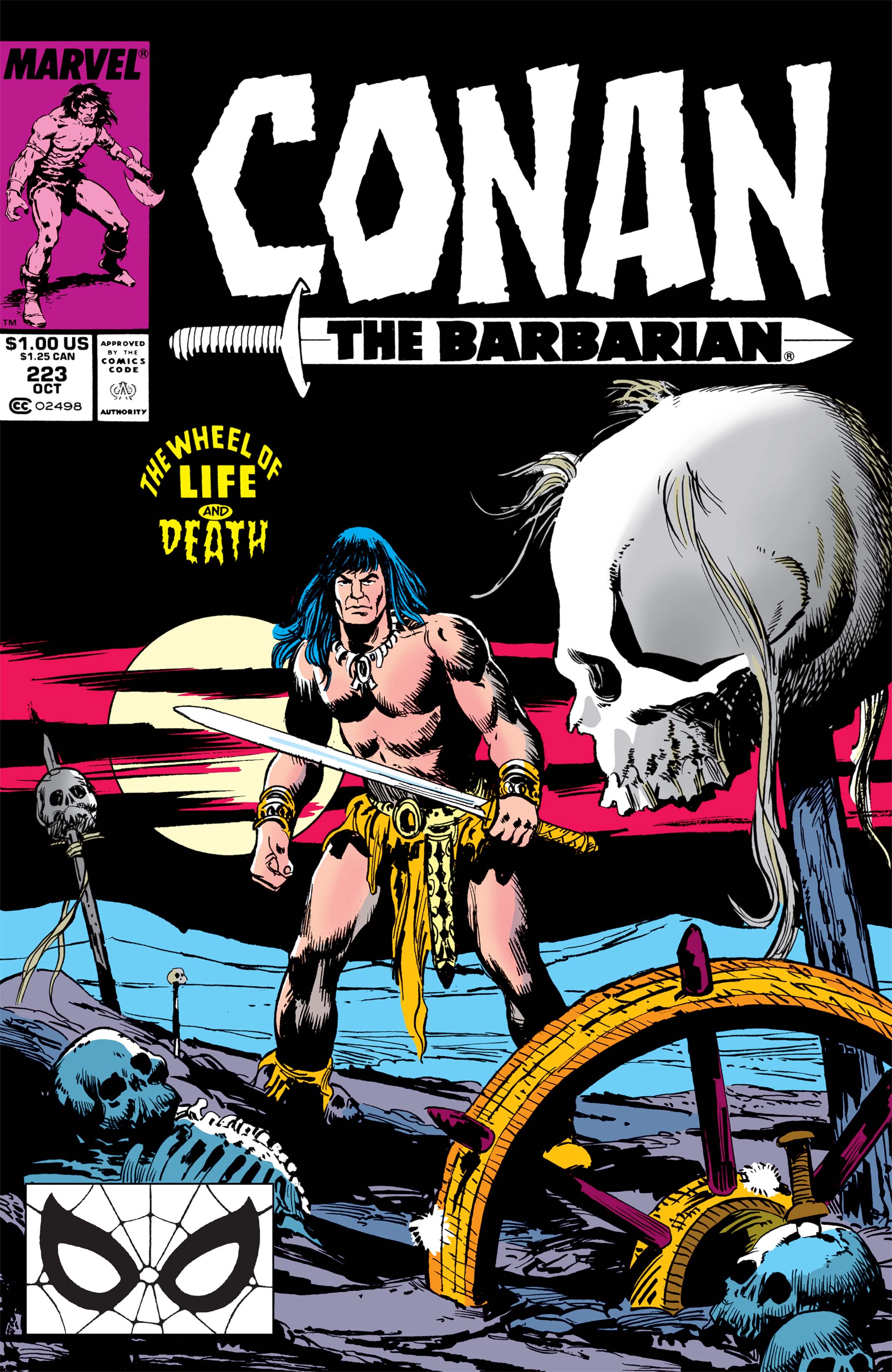 Random comic issue logo