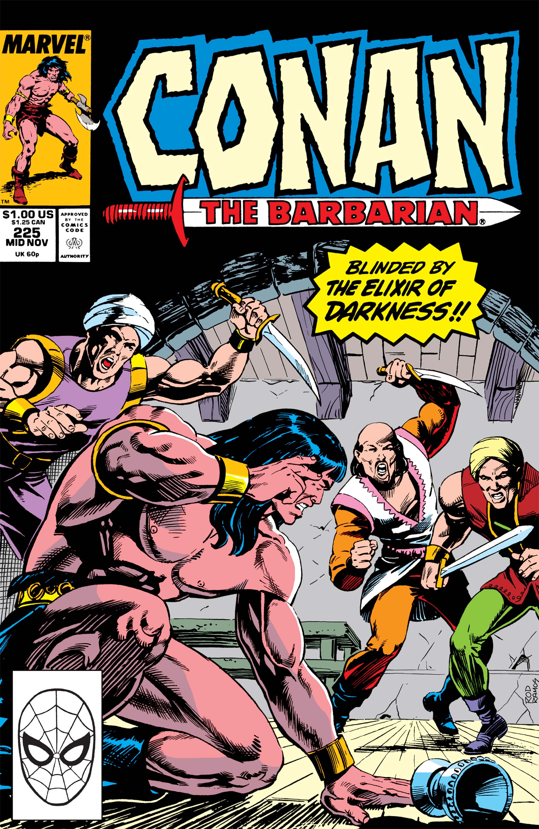 Random comic issue logo