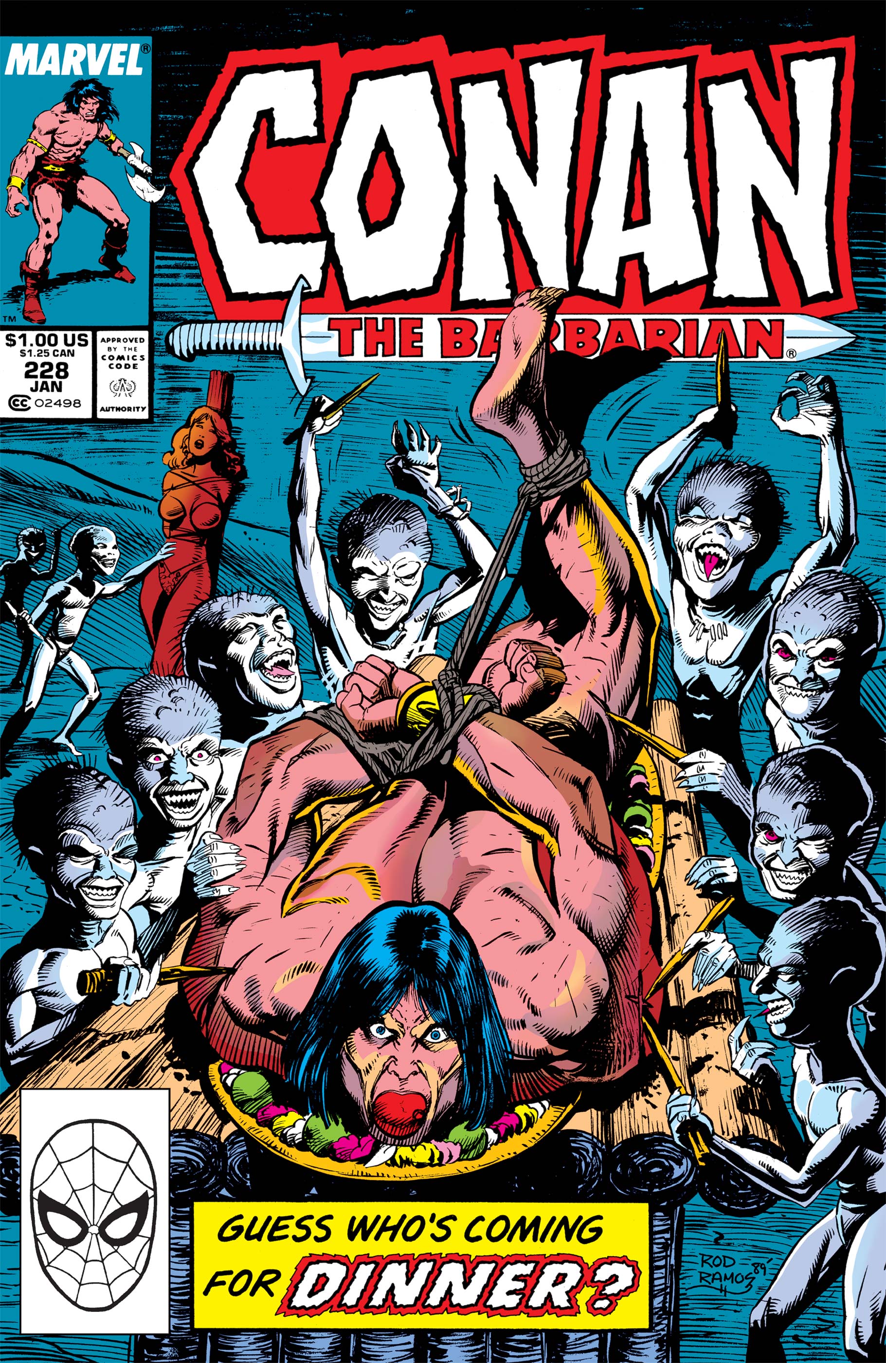 Random comic issue logo