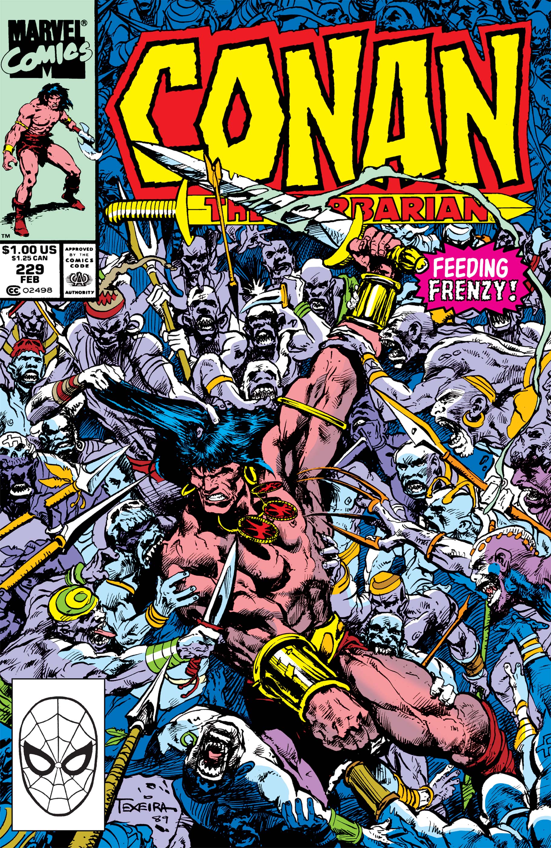 Random comic issue logo