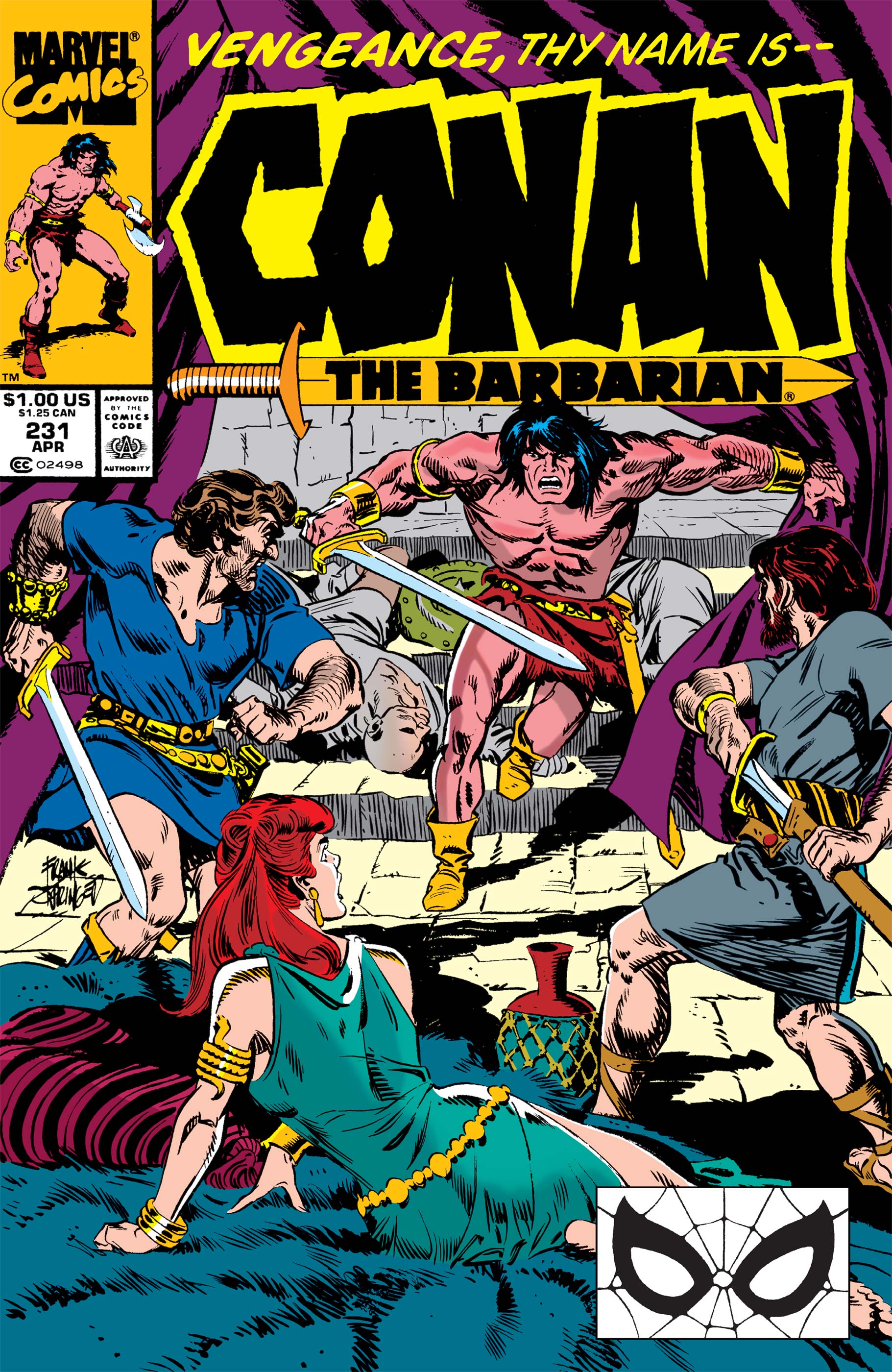 Random comic issue logo