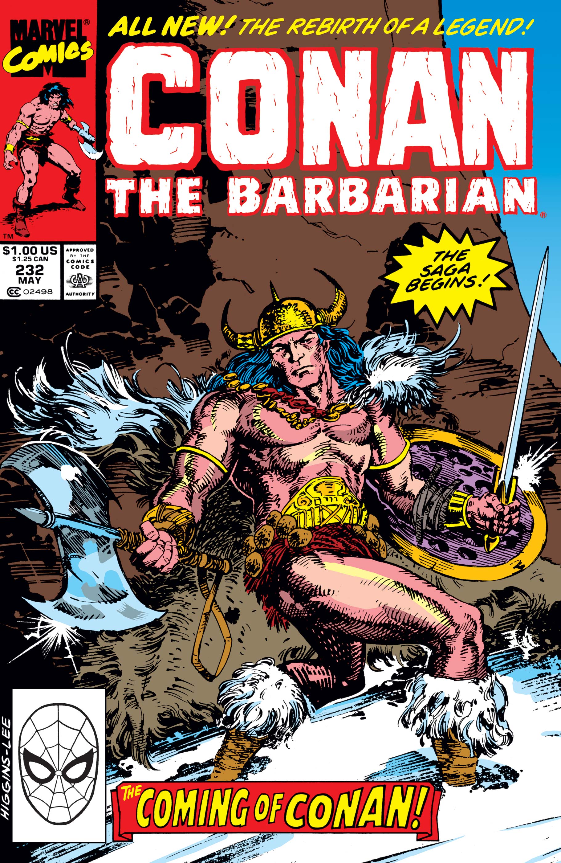 Random comic issue logo
