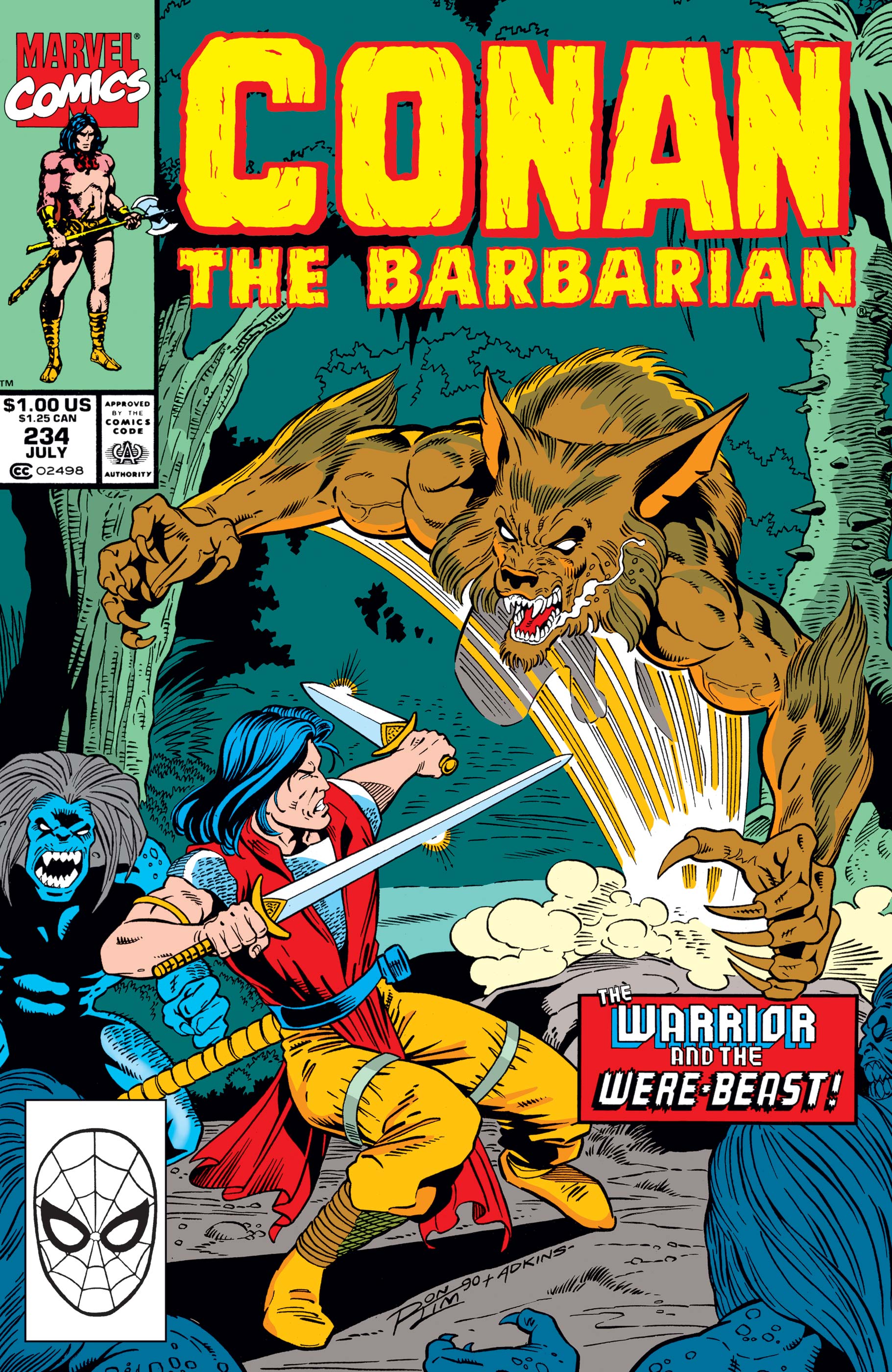 Random comic issue logo