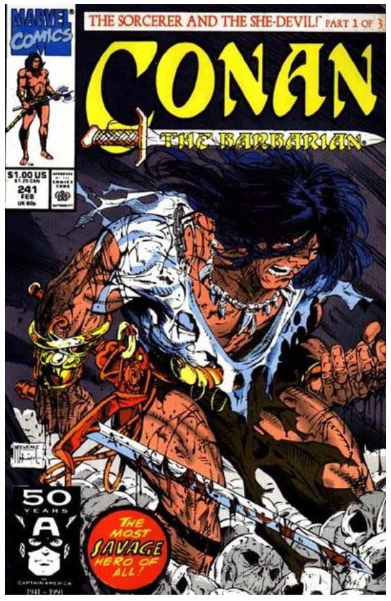 Random comic issue logo
