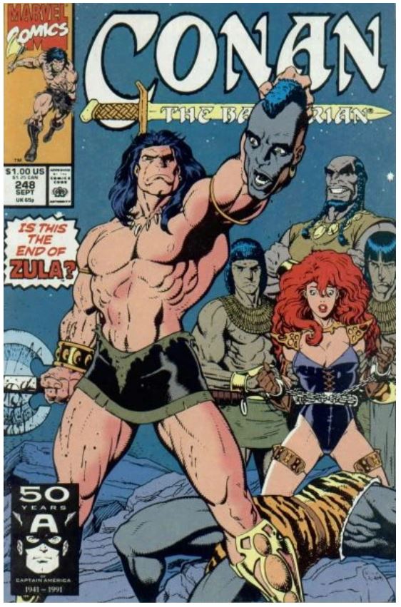 Random comic issue logo