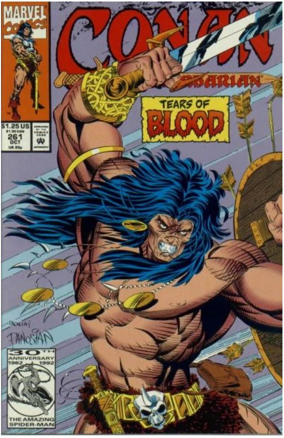 Random comic issue logo