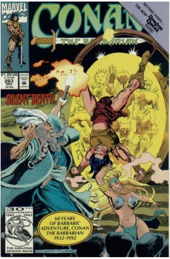 Random comic issue logo