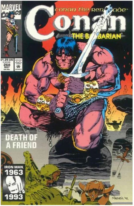 Random comic issue logo