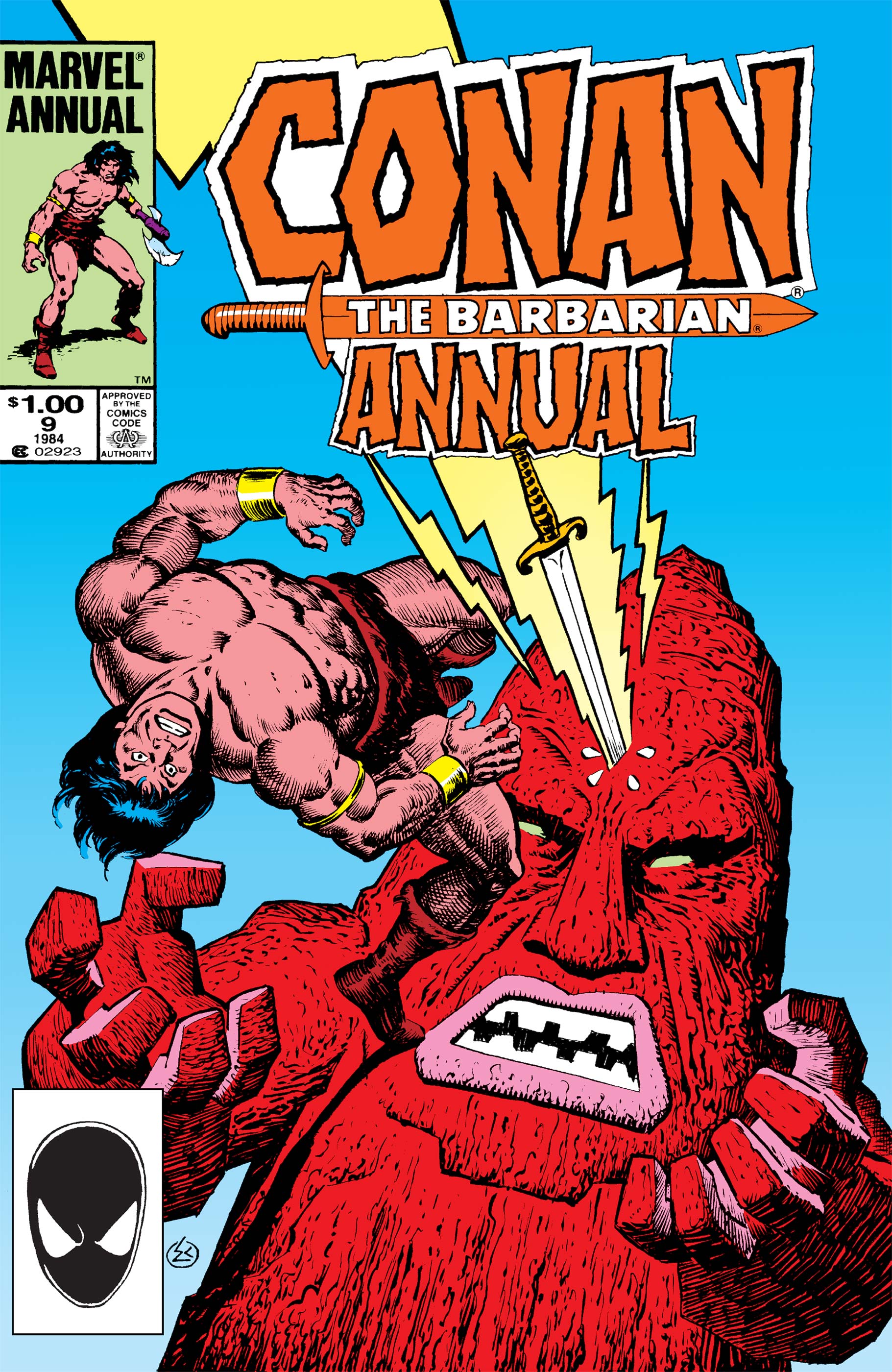 Random comic issue logo