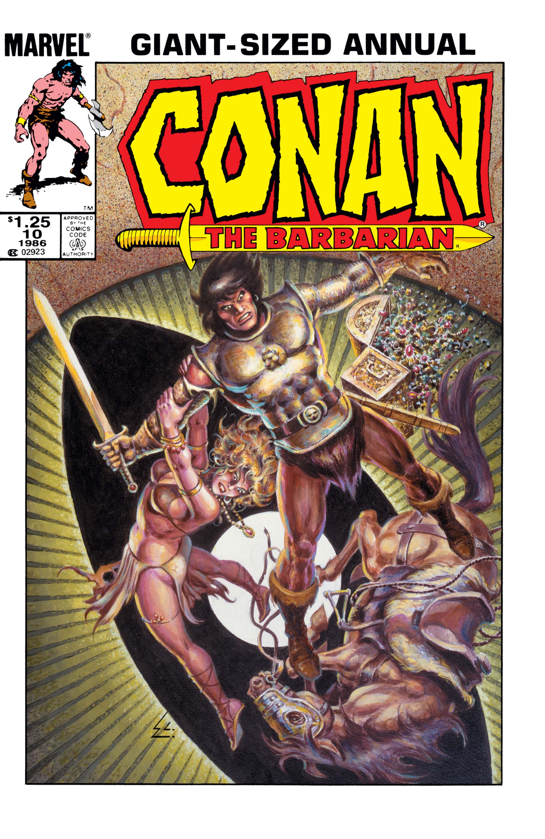 Random comic issue logo