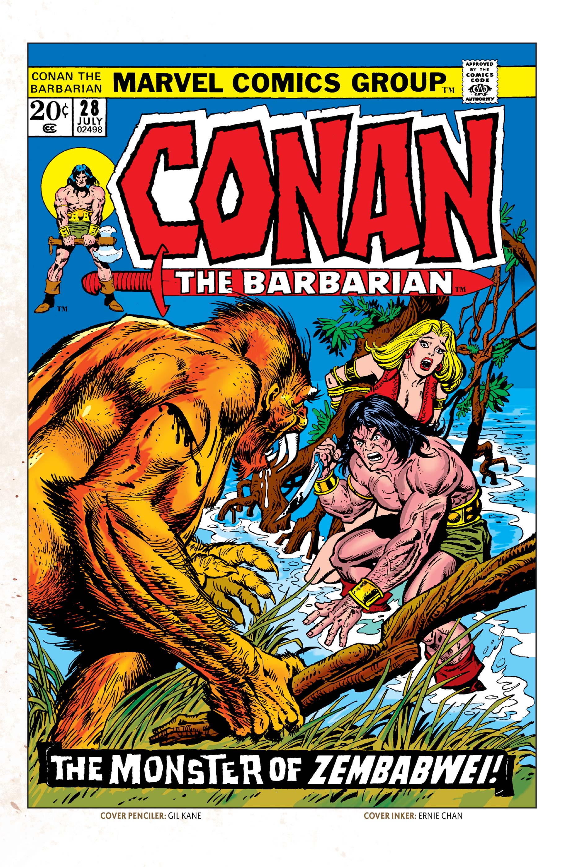 Random comic issue logo