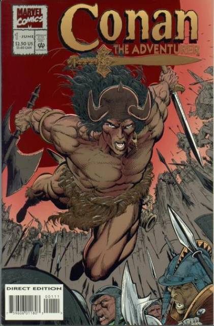 Random comic issue logo