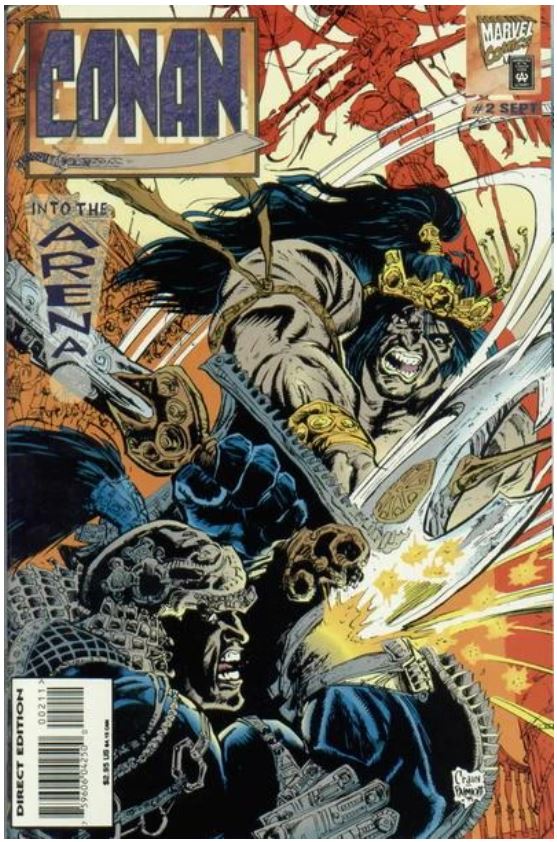 Random comic issue logo