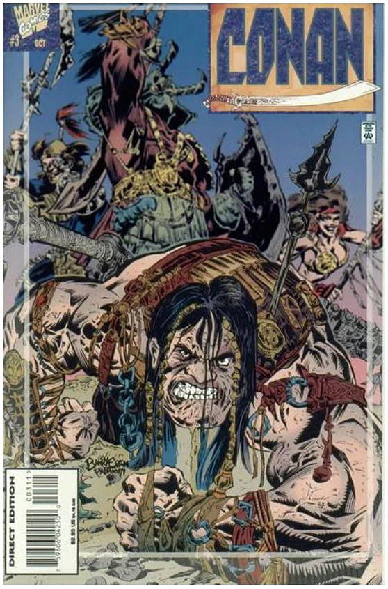 Random comic issue logo