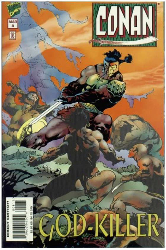 Random comic issue logo