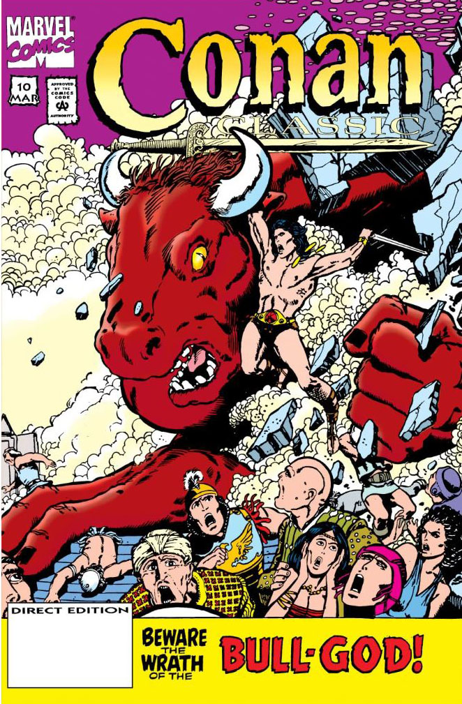 Random comic issue logo
