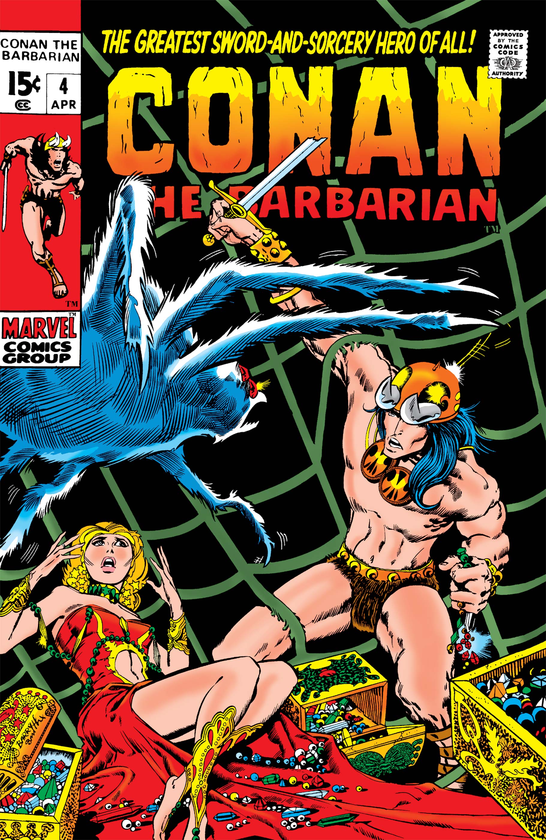 Random comic issue logo
